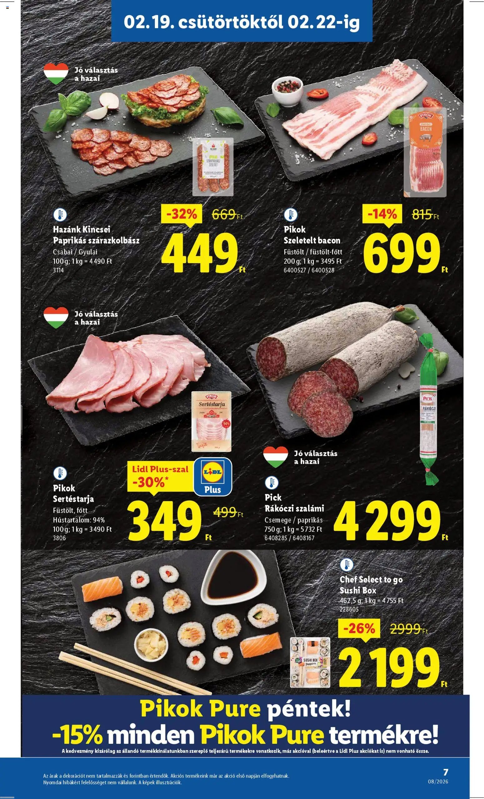 Lidl újság 2026.02.19. Akciós újság Lidl (2026-02-19 - 2026-02-25)