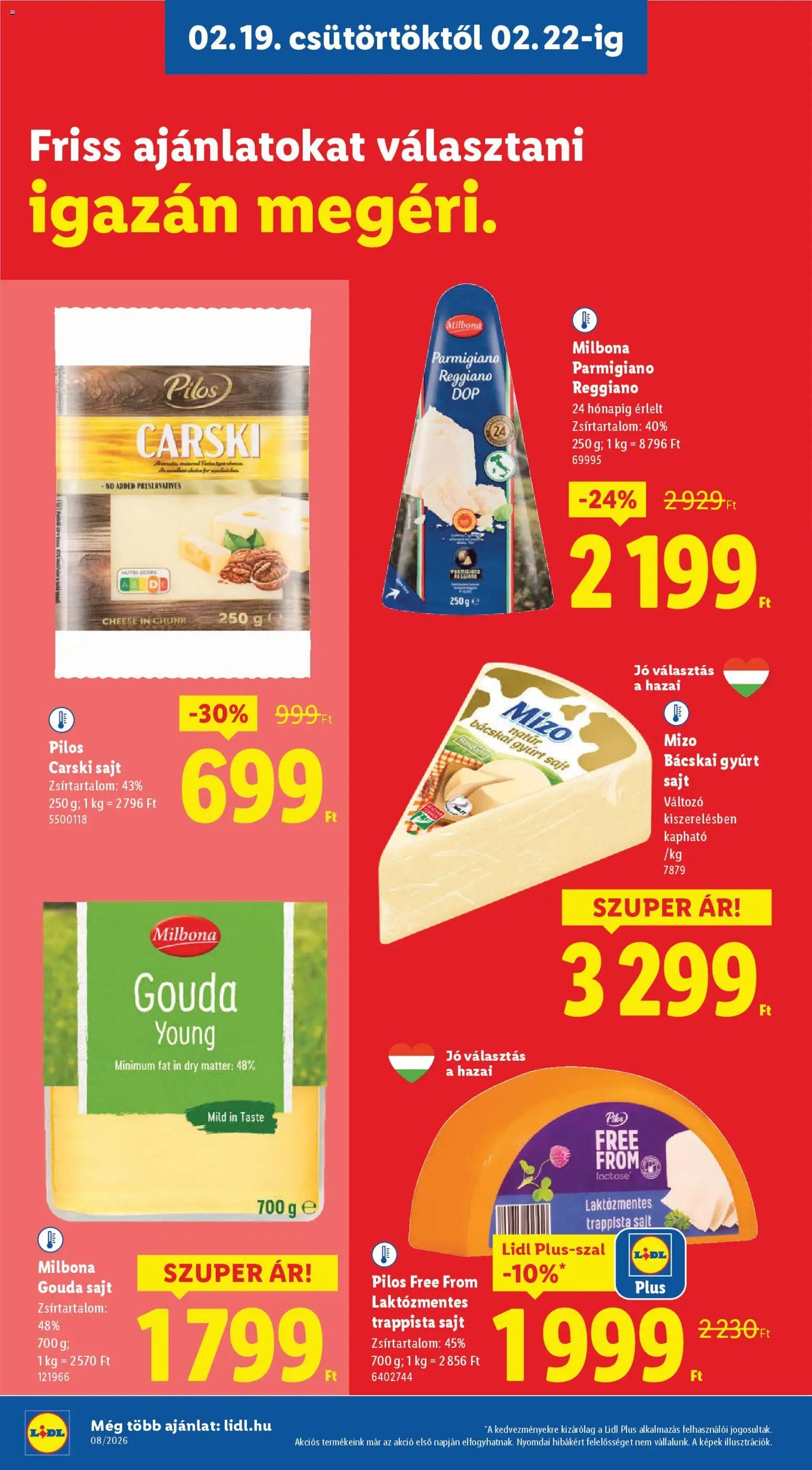 Lidl újság 2026.02.19. Akciós újság Lidl (2026-02-19 - 2026-02-25)