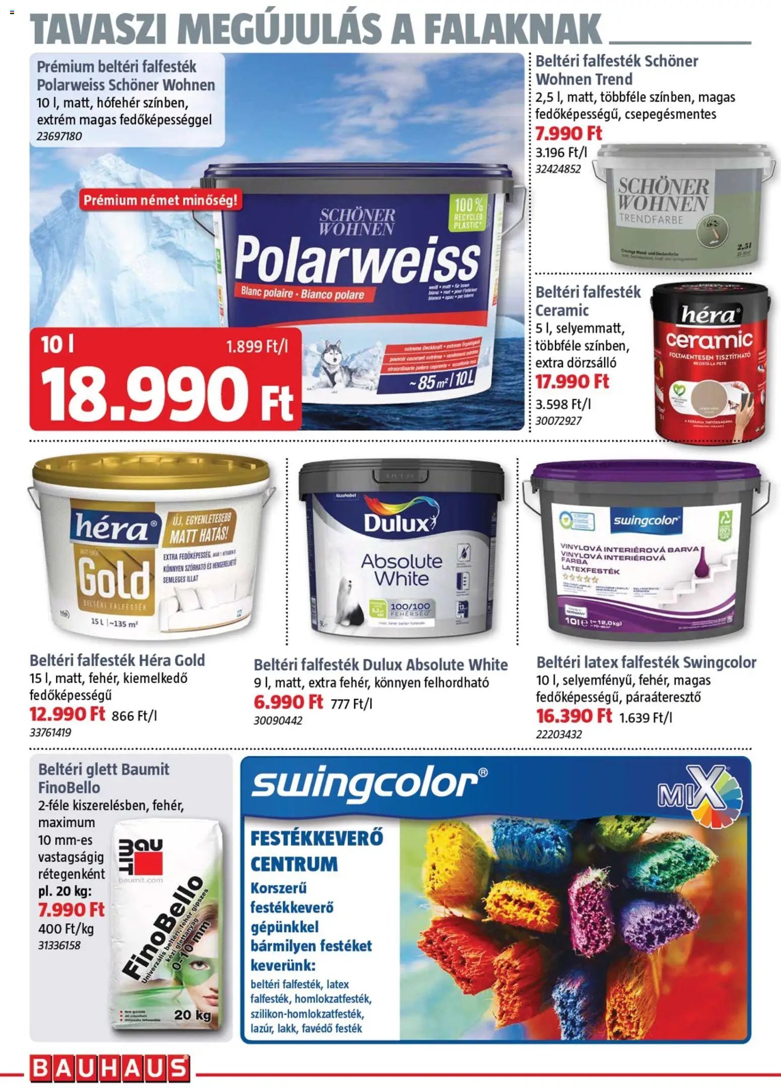 Bauhaus újság 2026.03.05. Bauhaus akciós újság (2026-03-05 - 2026-03-31)