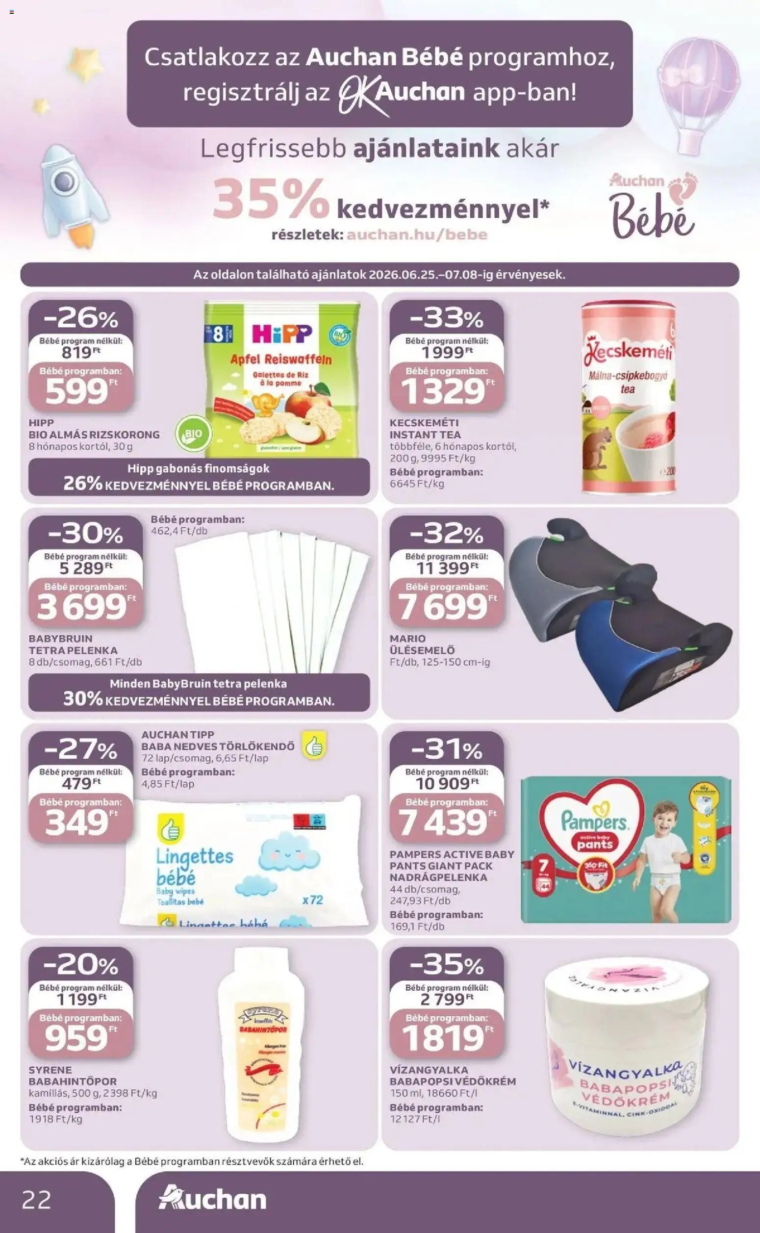 Auchan újság 2026.06.25. Auchan akciós újság Kecskemét