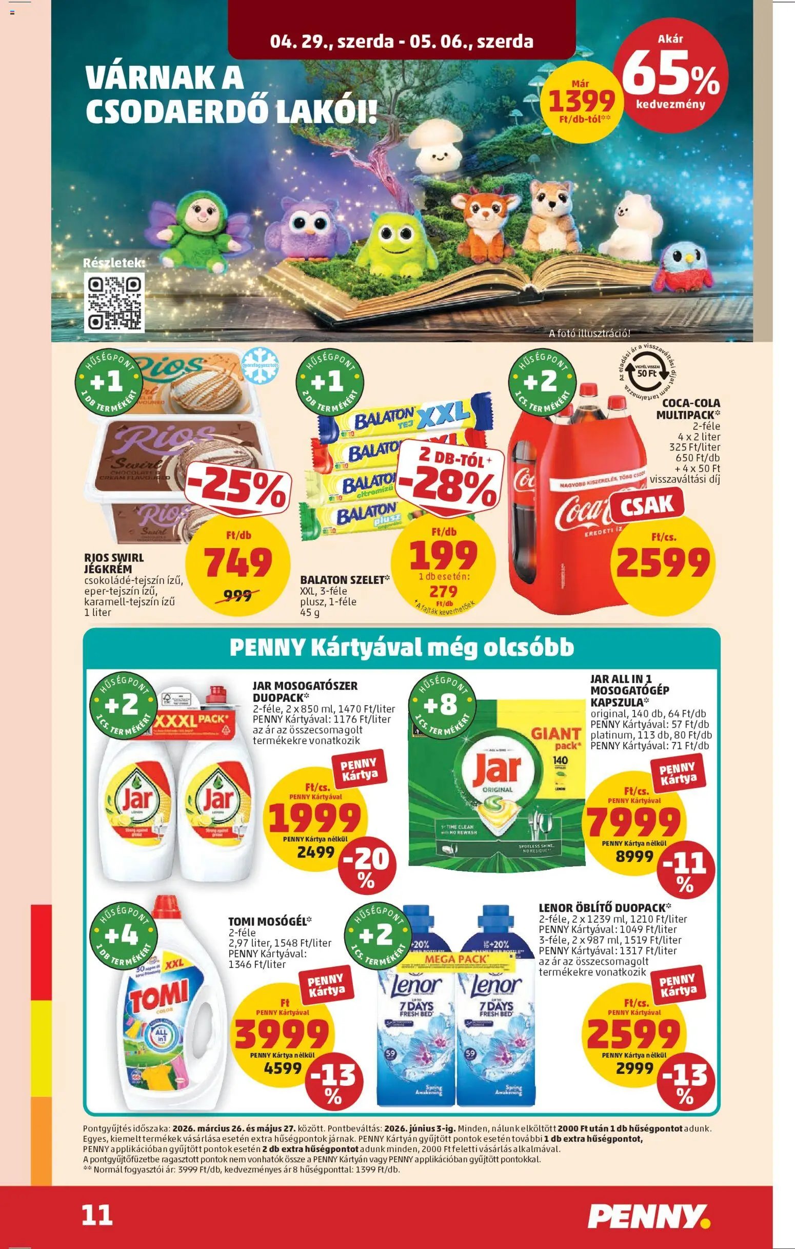 PENNY újság 2026.04.29. PENNY akciós újság (2026-04-29 - 2026-05-06)