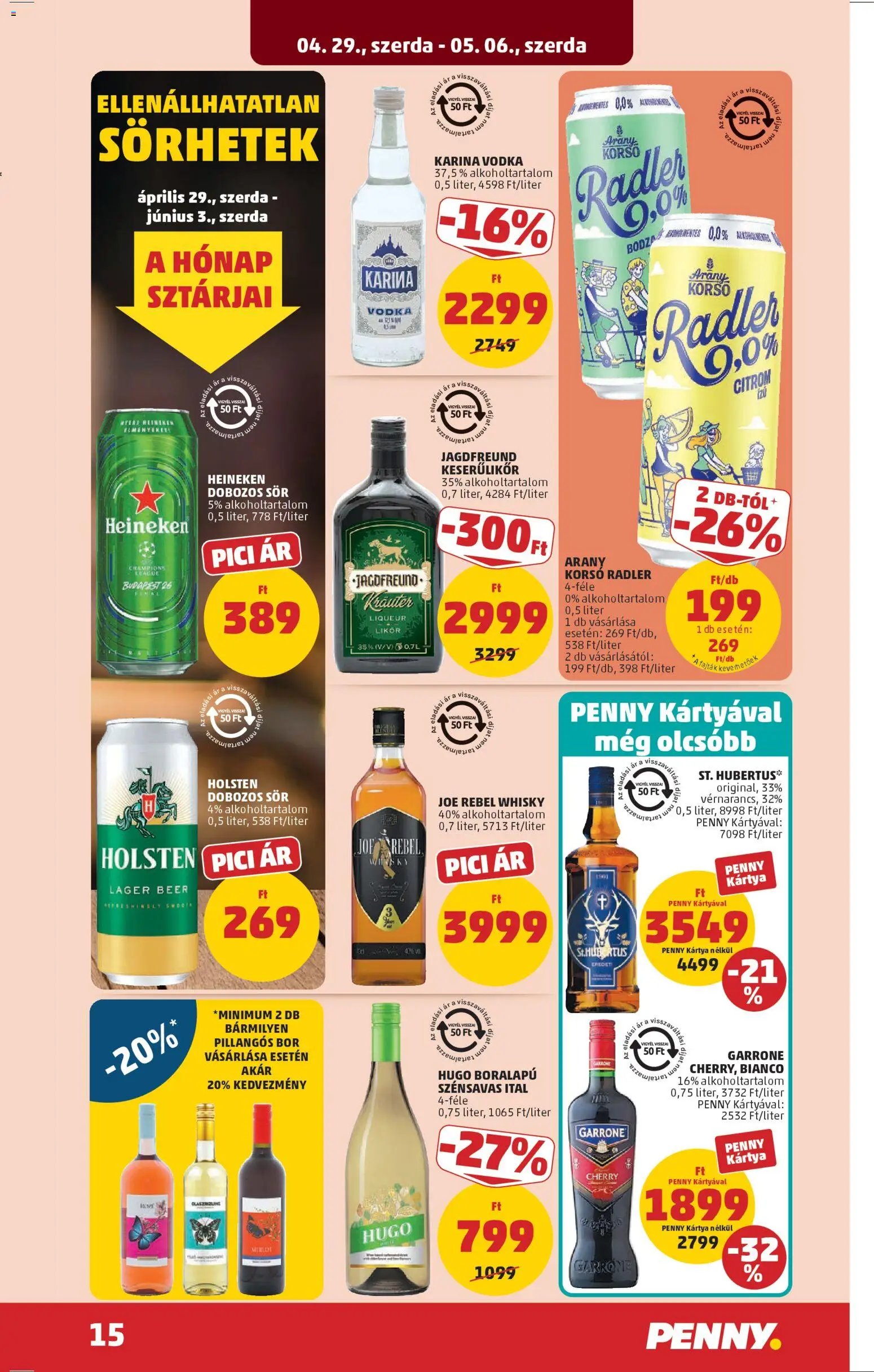 PENNY újság 2026.04.29. PENNY akciós újság (2026-04-29 - 2026-05-06)
