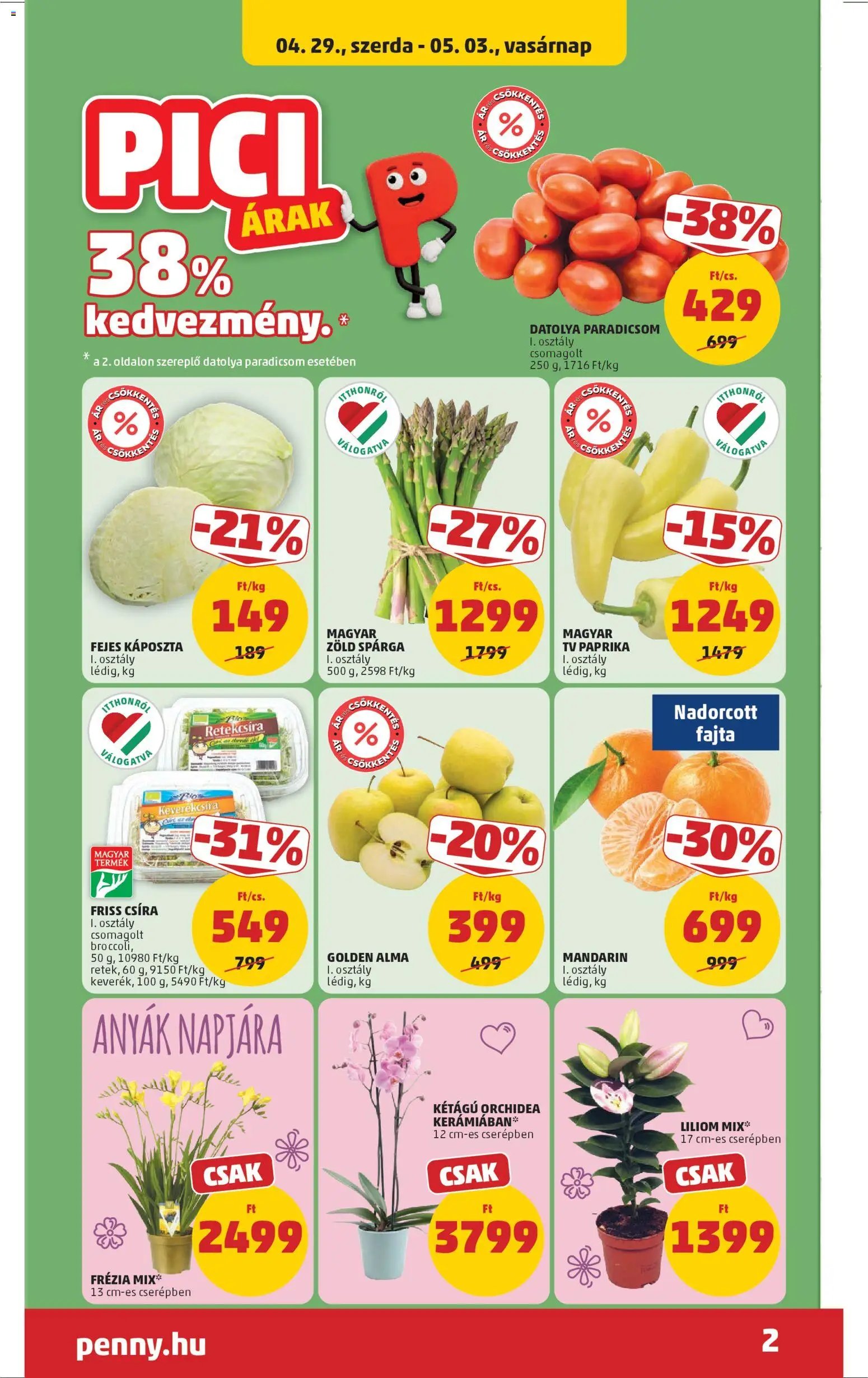 PENNY újság 2026.04.29. PENNY akciós újság (2026-04-29 - 2026-05-06)