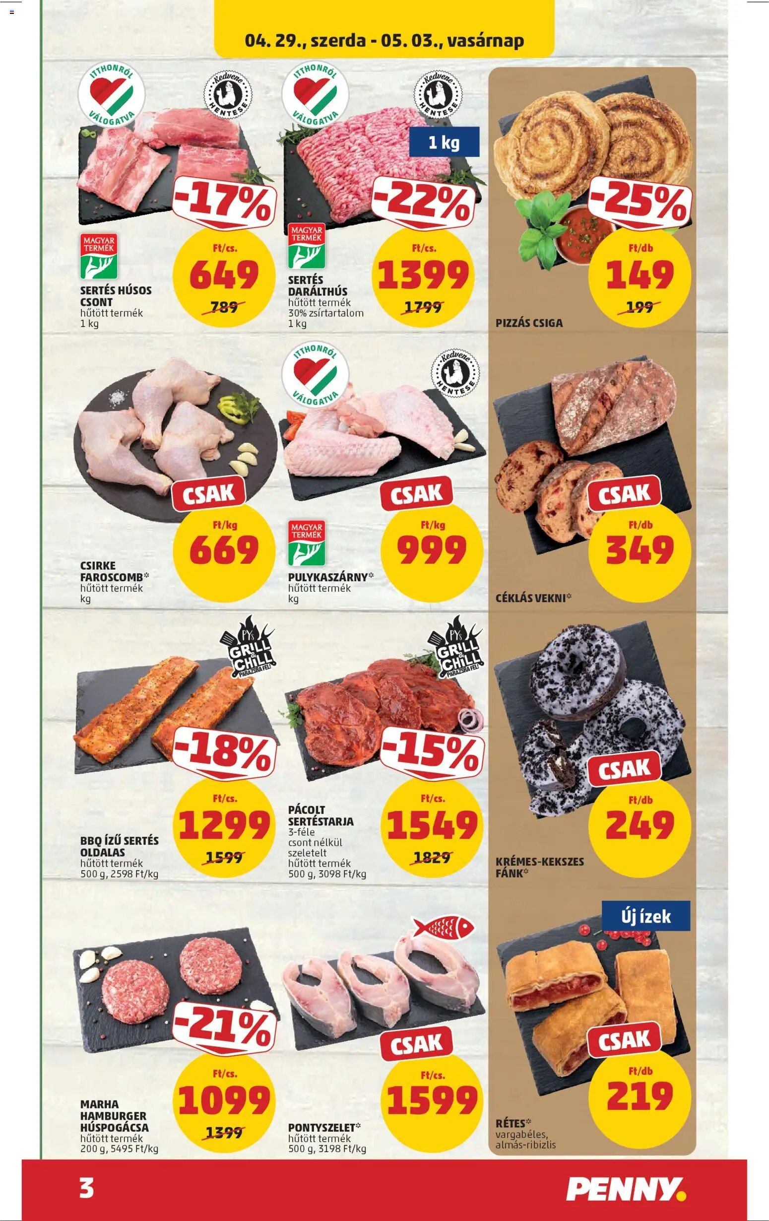PENNY újság 2026.04.29. PENNY akciós újság (2026-04-29 - 2026-05-06)
