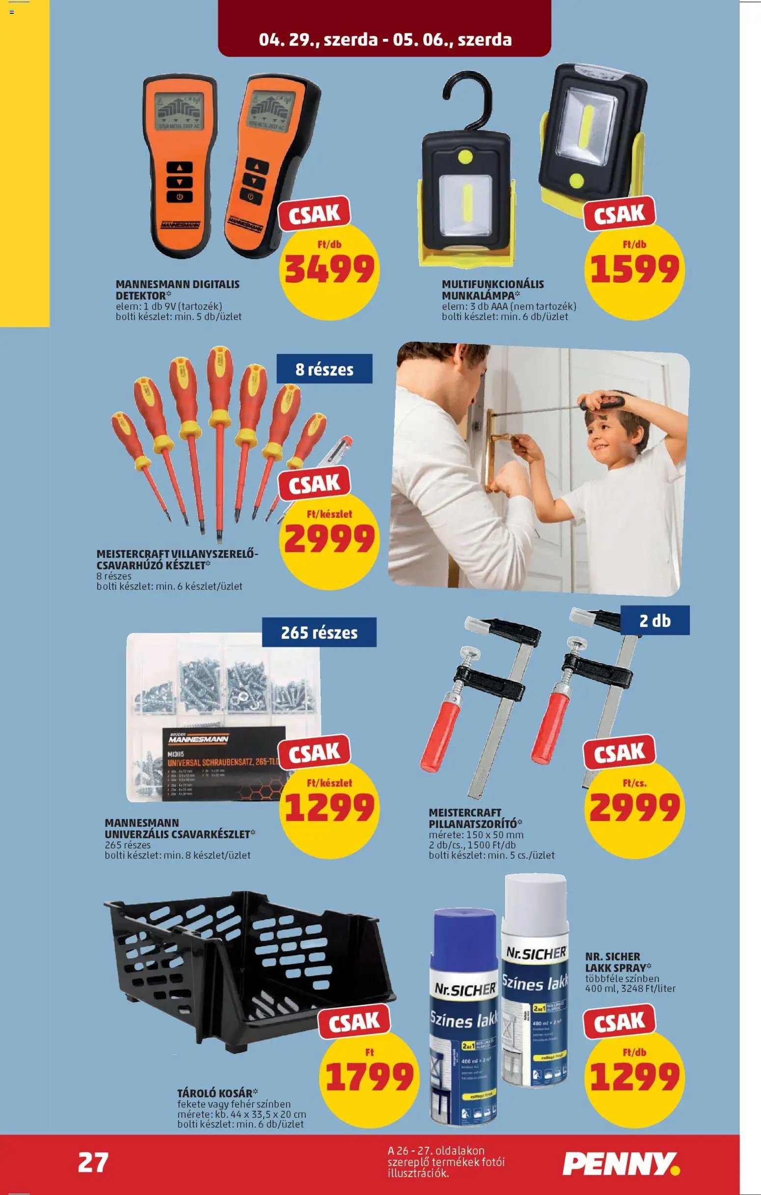 PENNY újság 2026.04.29. PENNY akciós újság (2026-04-29 - 2026-05-06)