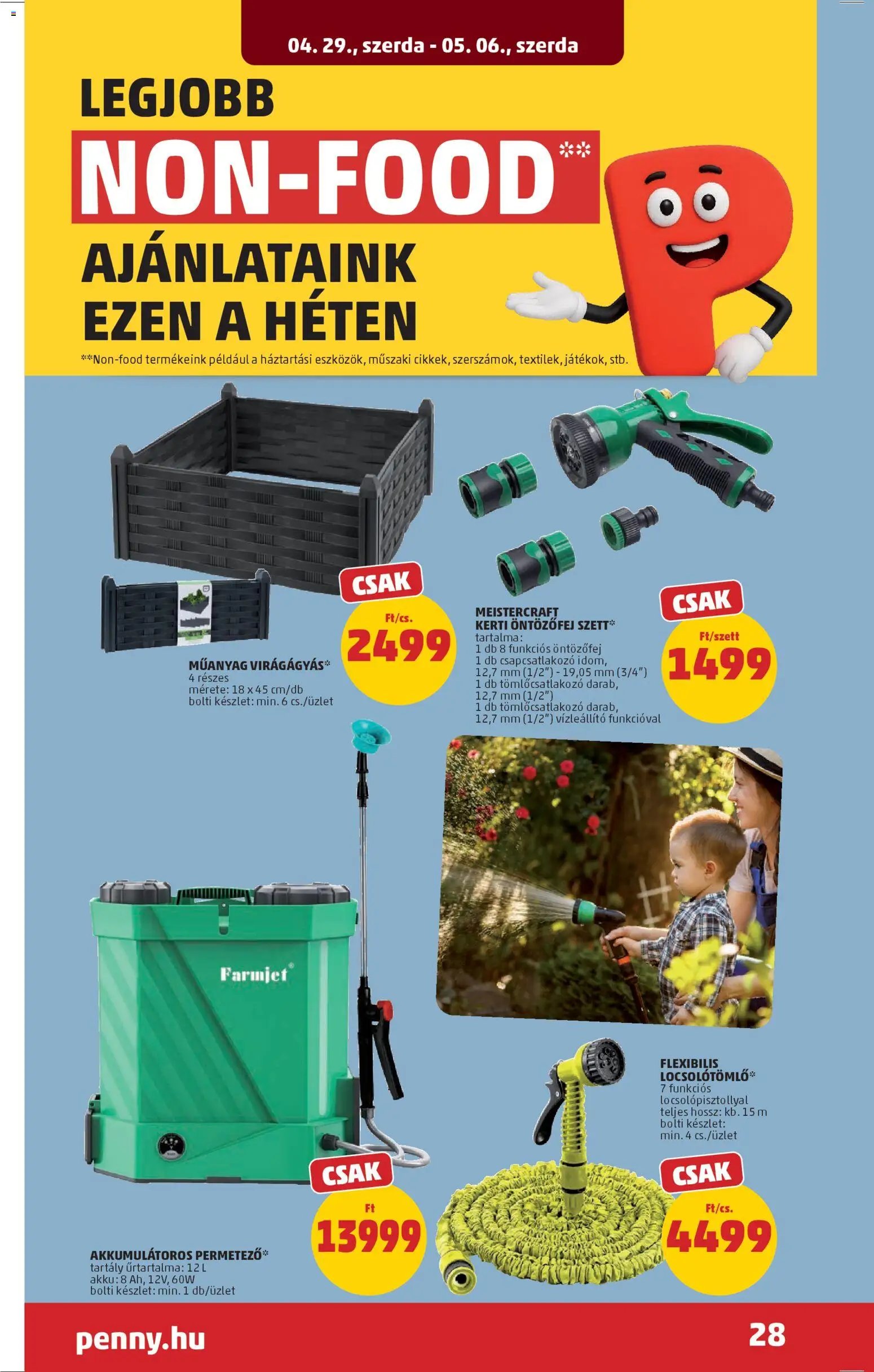 PENNY újság 2026.04.29. PENNY akciós újság (2026-04-29 - 2026-05-06)