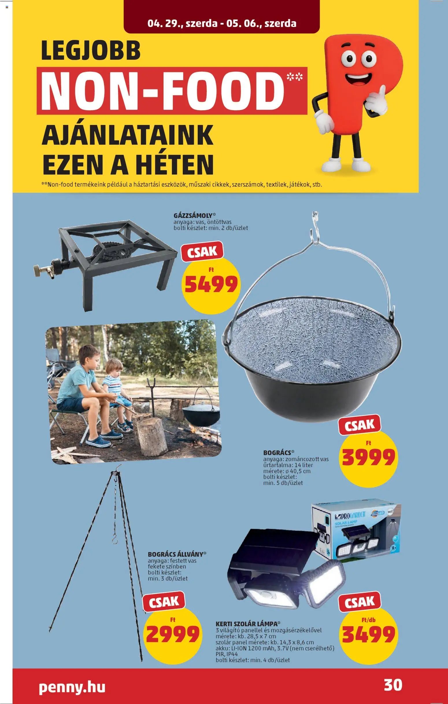 PENNY újság 2026.04.29. PENNY akciós újság (2026-04-29 - 2026-05-06)