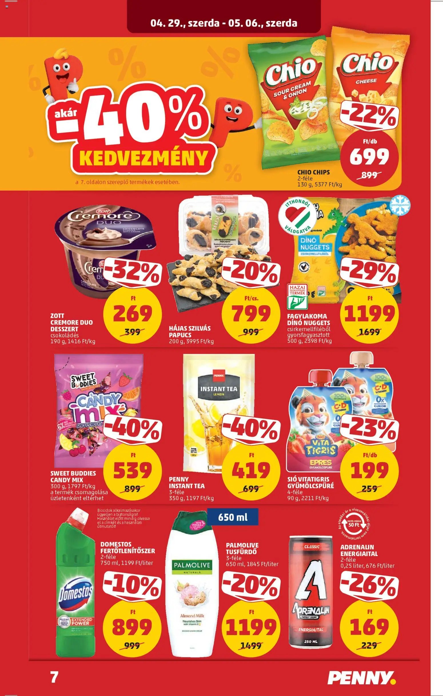 PENNY újság 2026.04.29. PENNY akciós újság (2026-04-29 - 2026-05-06)