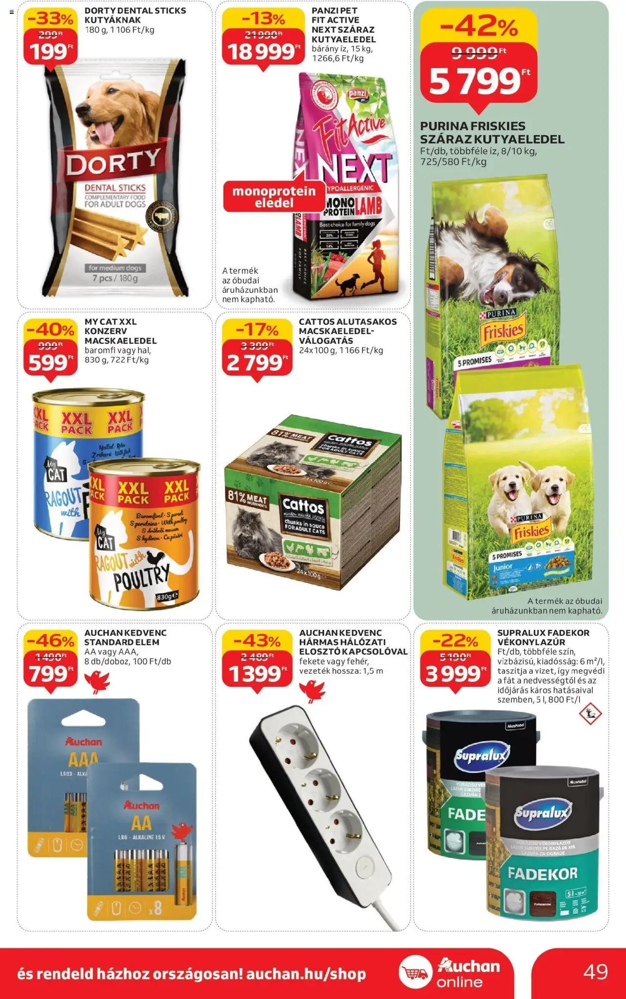 Auchan újság 2025.09.04. Szolnok Akciós újság Auchan (2025-09-04 - 2025-09-10)