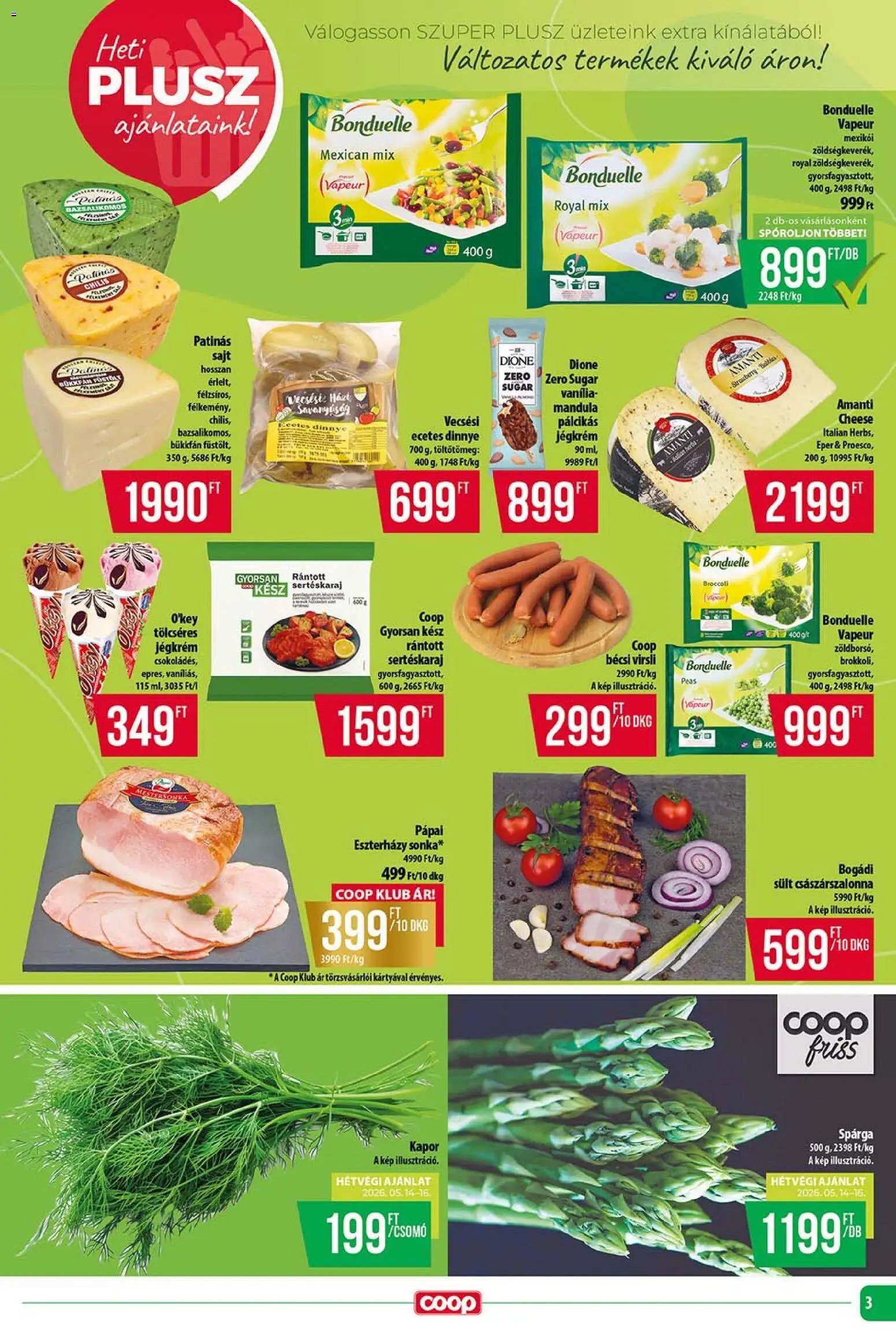 COOP újság 2026.05.14. COOP - Szuper Plusz / Tisza (2026-05-14 - 2026-05-20)
