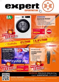 Expert újság 2026.04.02. Expert akciós újság (2026-04-02 - 2026-04-15)