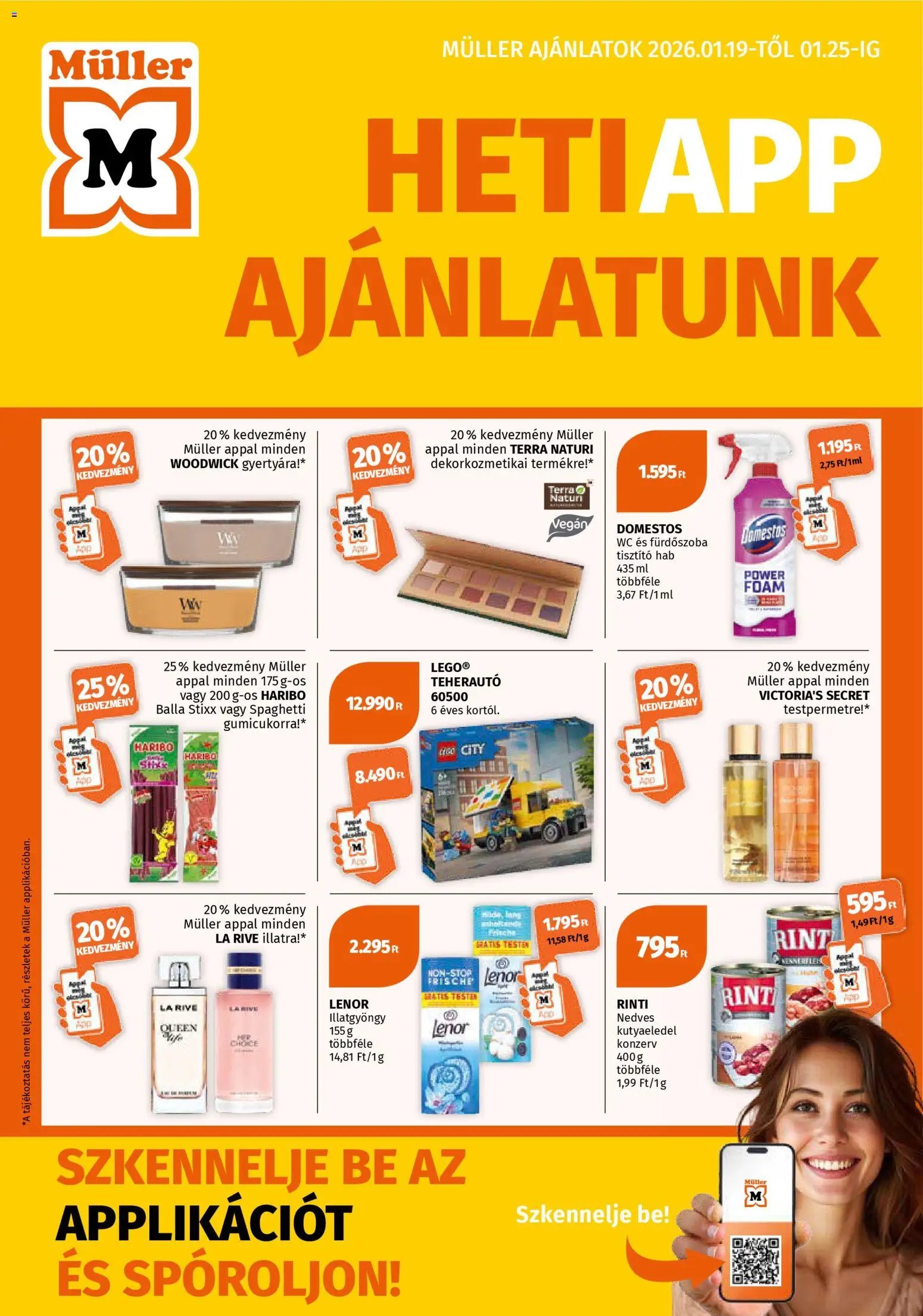 Müller újság 2026.01.19. Akciós újság Müller (2026-01-19 - 2026-01-25)