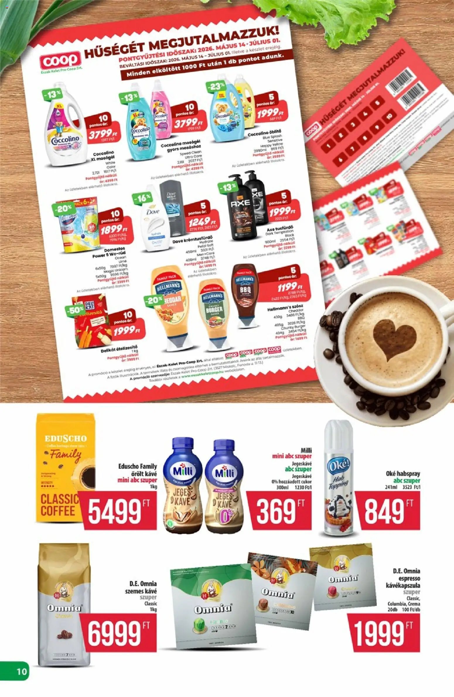 COOP újság 2026.05.28. COOP - Újság Észak Kelet Pro-Coop Zrt (2026-05-28 - 2026-06-03)