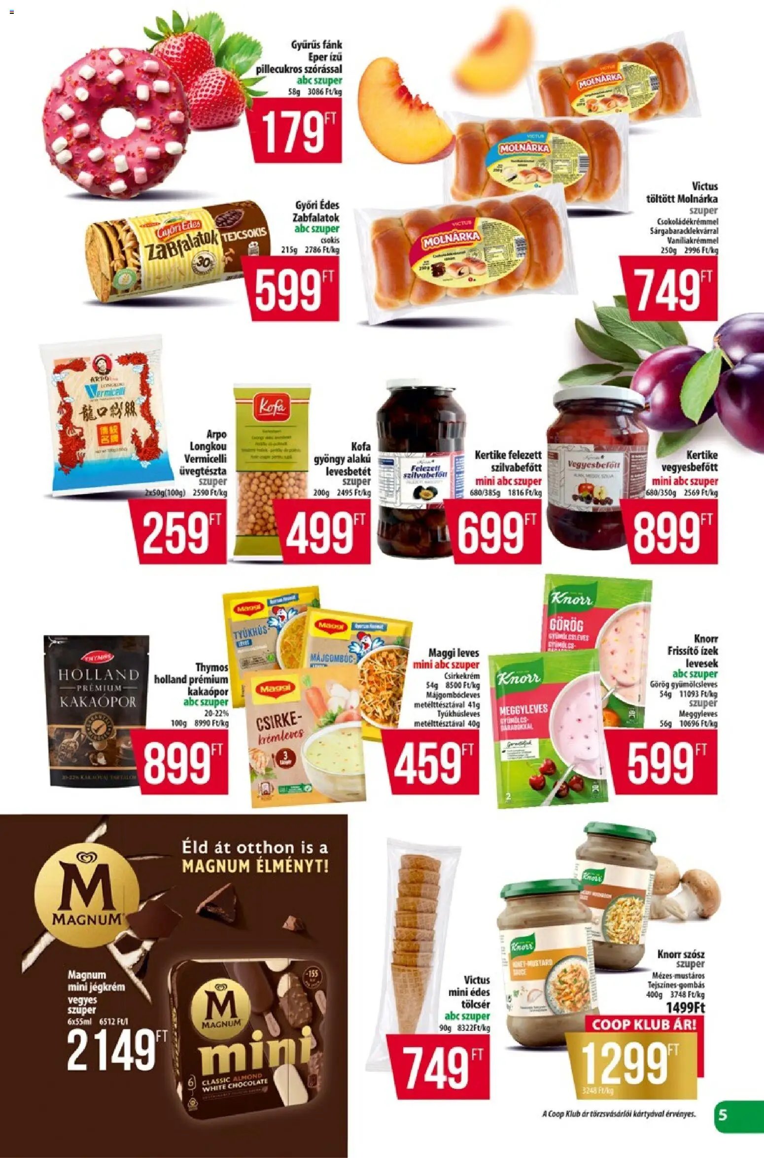 COOP újság 2026.05.28. COOP - Újság Észak Kelet Pro-Coop Zrt (2026-05-28 - 2026-06-03)