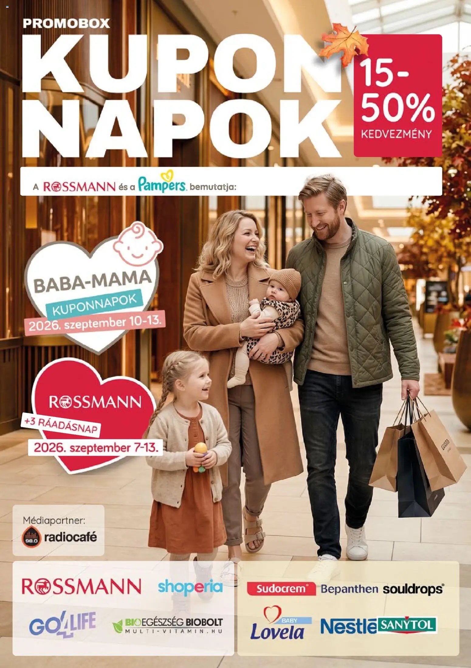 Rossmann újság 2026.09.07. Rossmann Kupon Napok
