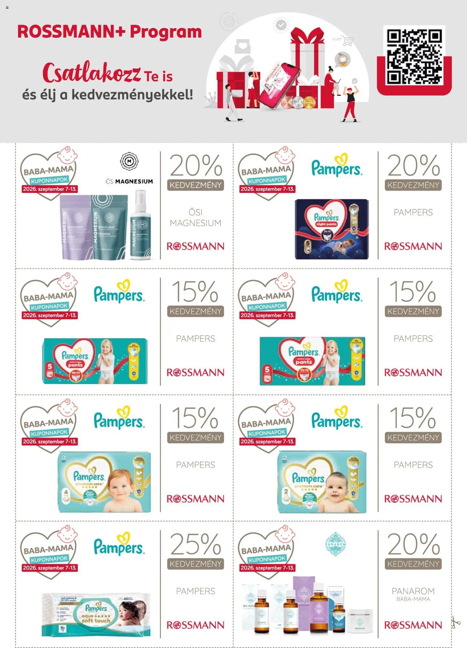 Rossmann újság 2026.09.07. Rossmann Kupon Napok