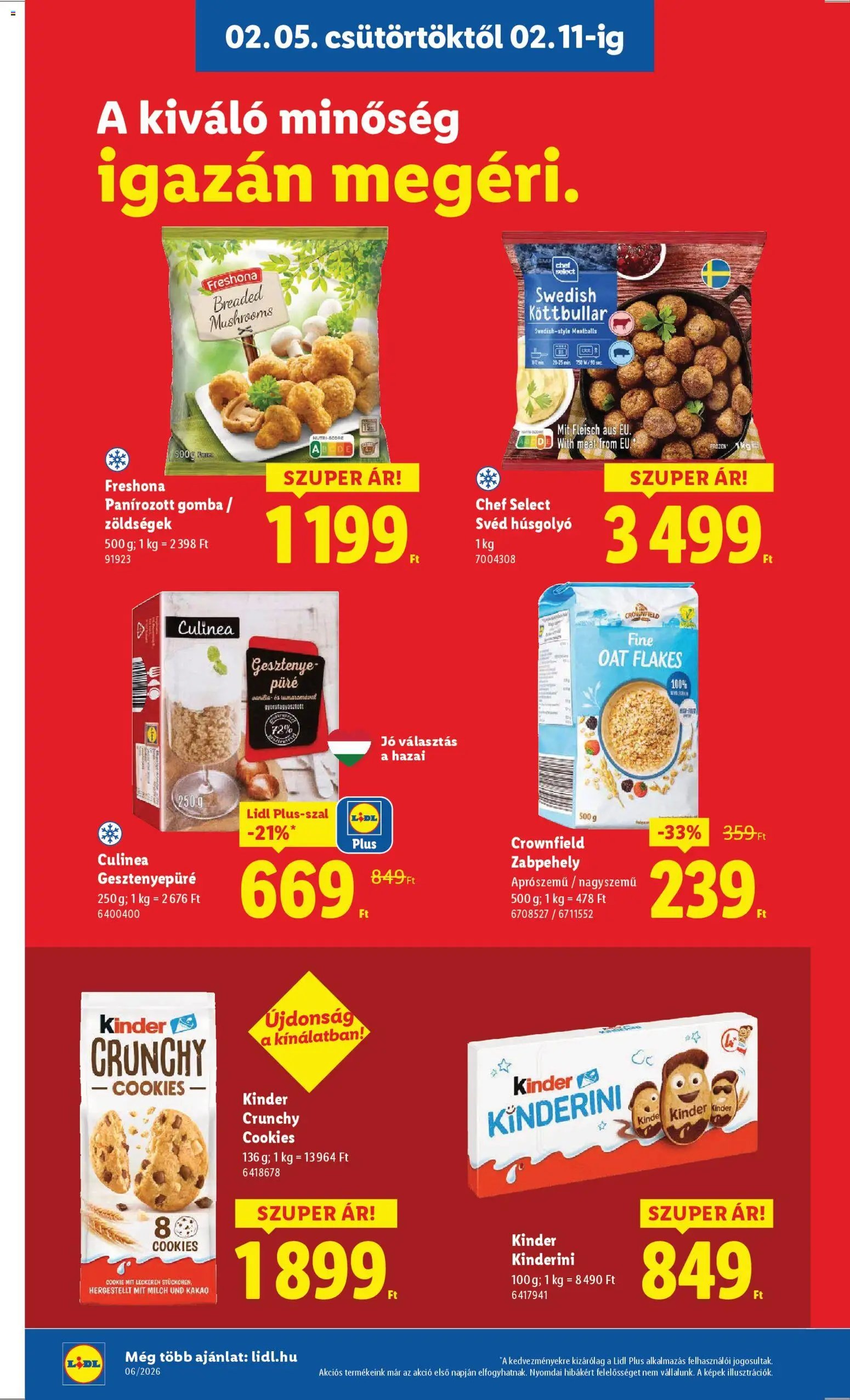 Lidl újság 2026.02.05. Akciós újság Lidl (2026-02-05 - 2026-02-11)