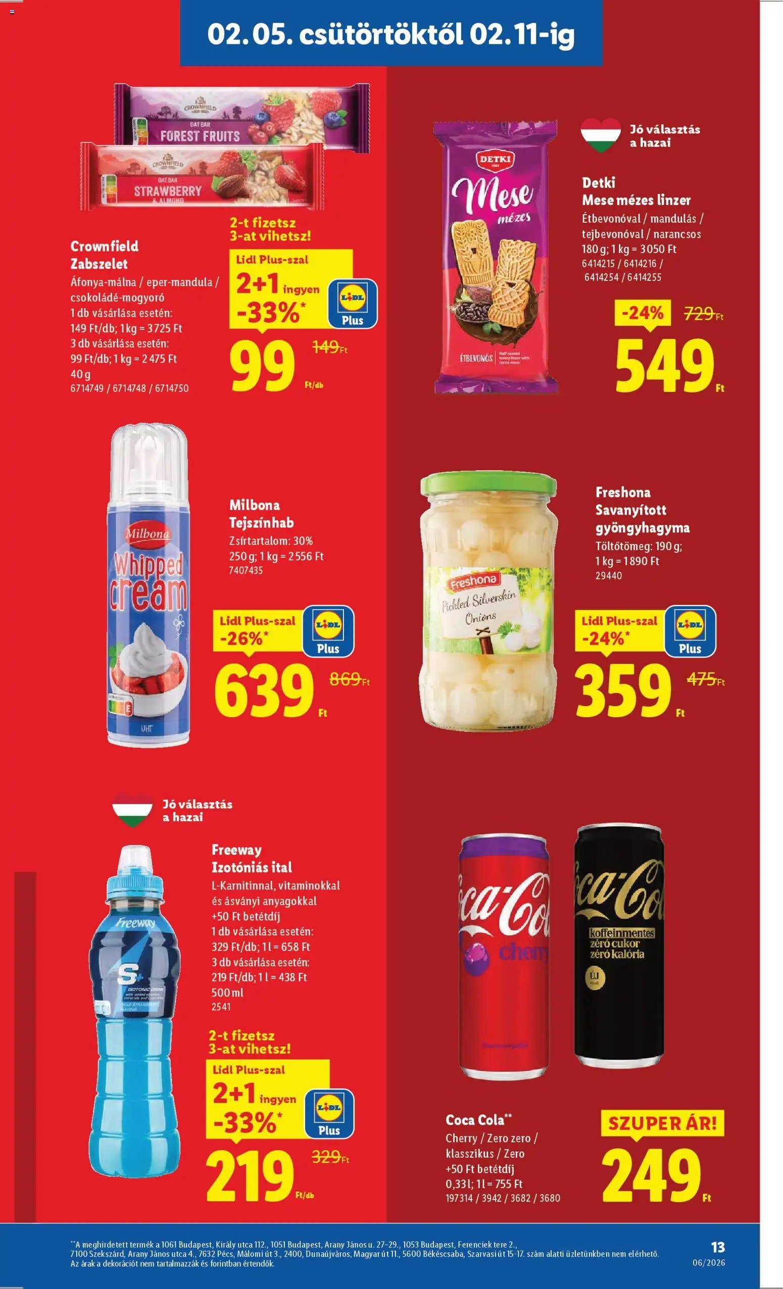 Lidl újság 2026.02.05. Akciós újság Lidl (2026-02-05 - 2026-02-11)