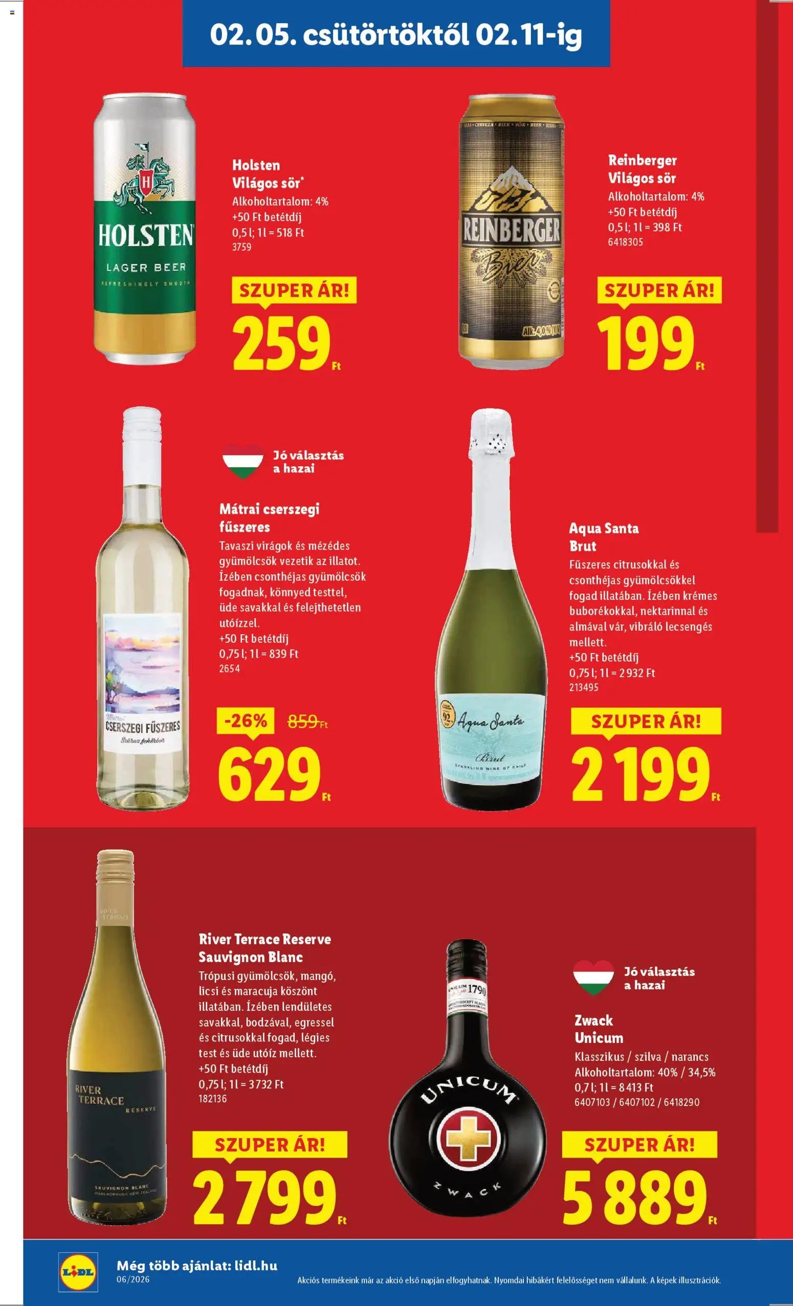 Lidl újság 2026.02.05. Akciós újság Lidl (2026-02-05 - 2026-02-11)