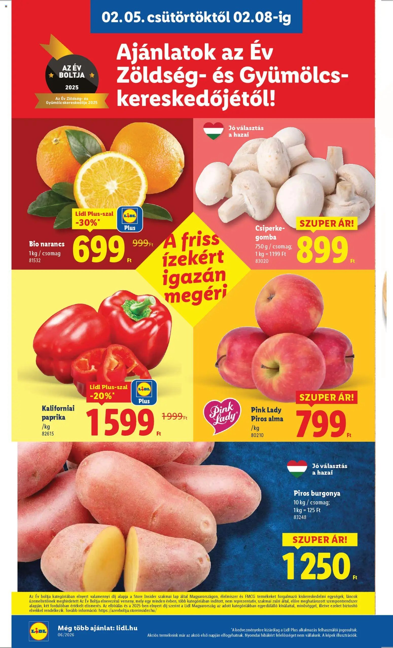 Lidl újság 2026.02.05. Akciós újság Lidl (2026-02-05 - 2026-02-11)