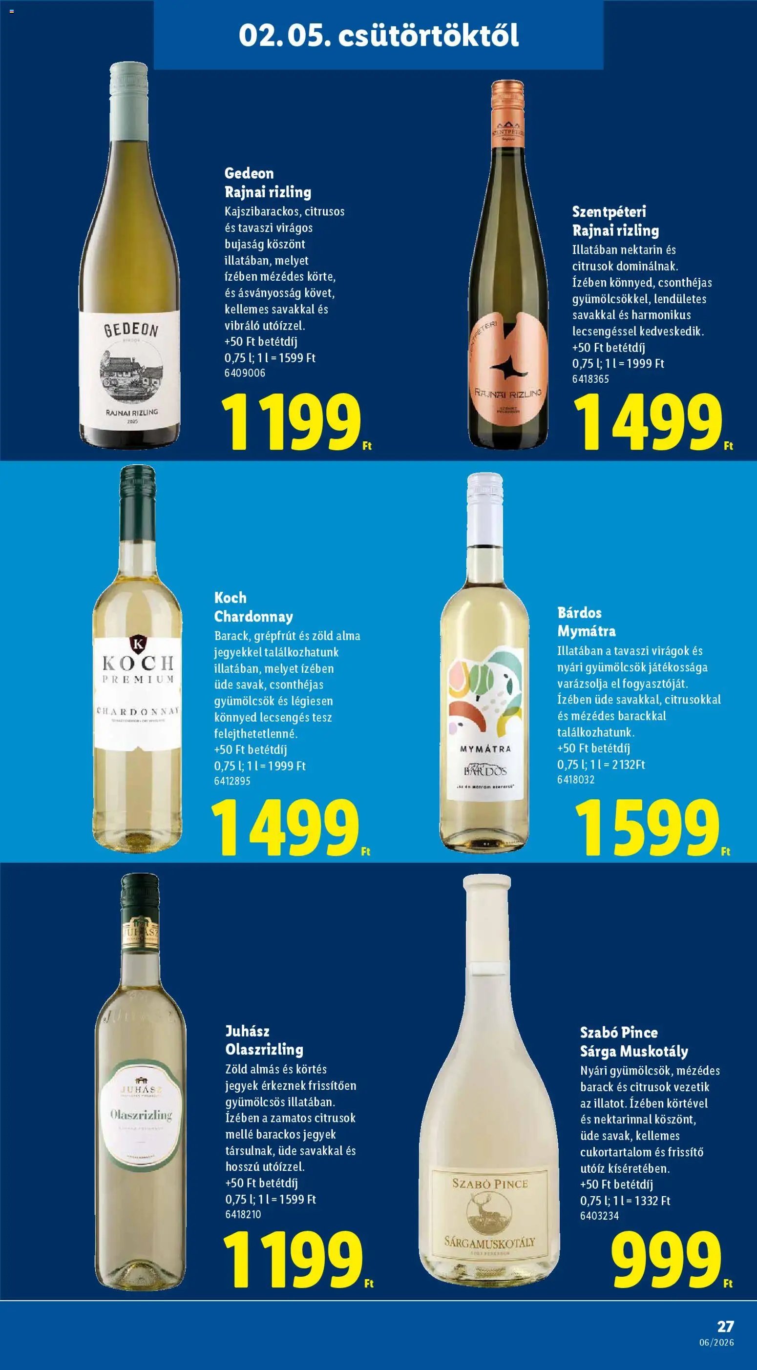 Lidl újság 2026.02.05. Akciós újság Lidl (2026-02-05 - 2026-02-11)