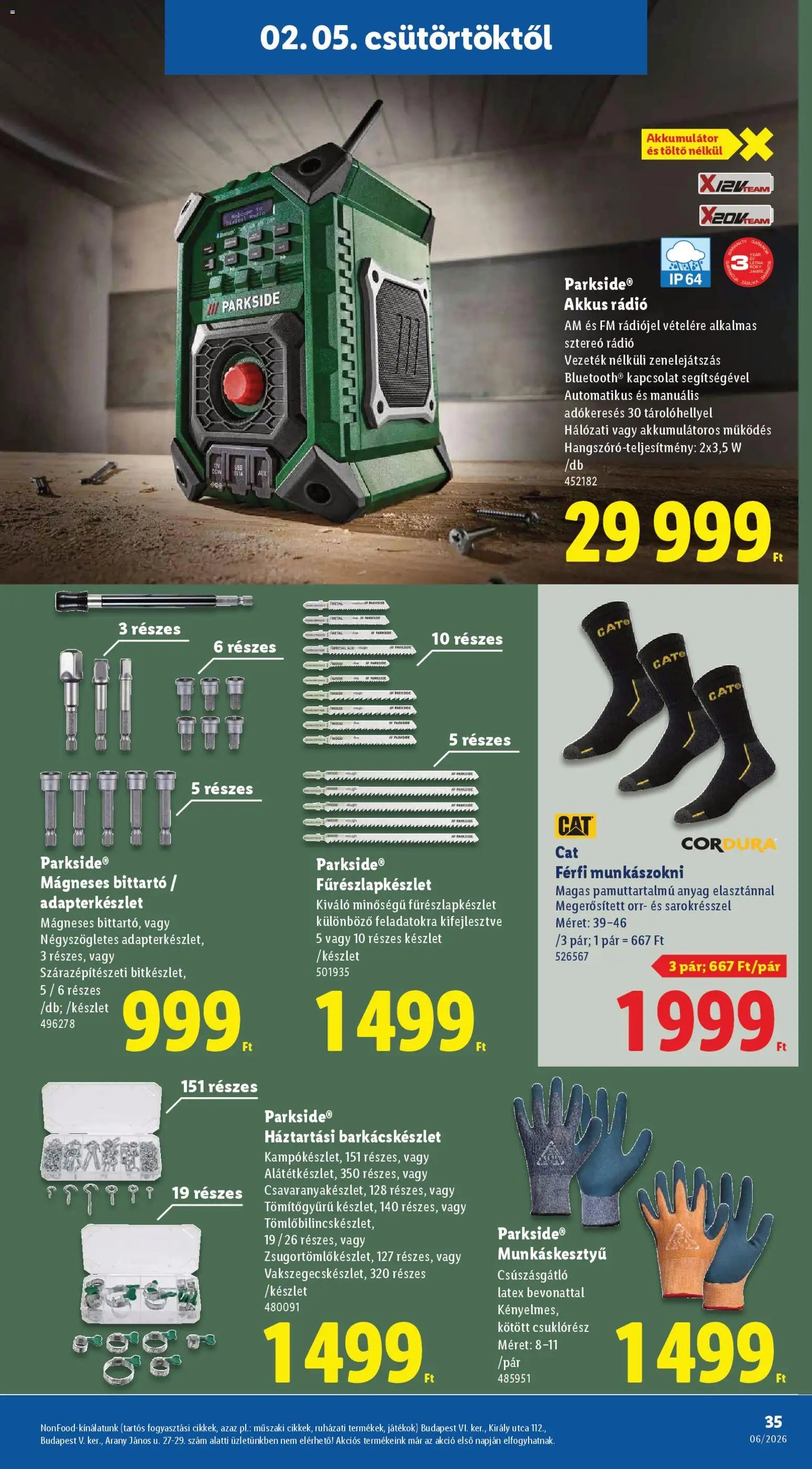 Lidl újság 2026.02.05. Akciós újság Lidl (2026-02-05 - 2026-02-11)