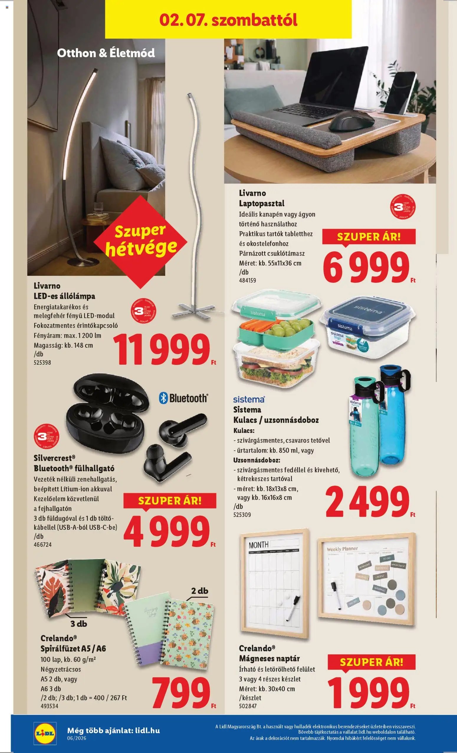 Lidl újság 2026.02.05. Akciós újság Lidl (2026-02-05 - 2026-02-11)