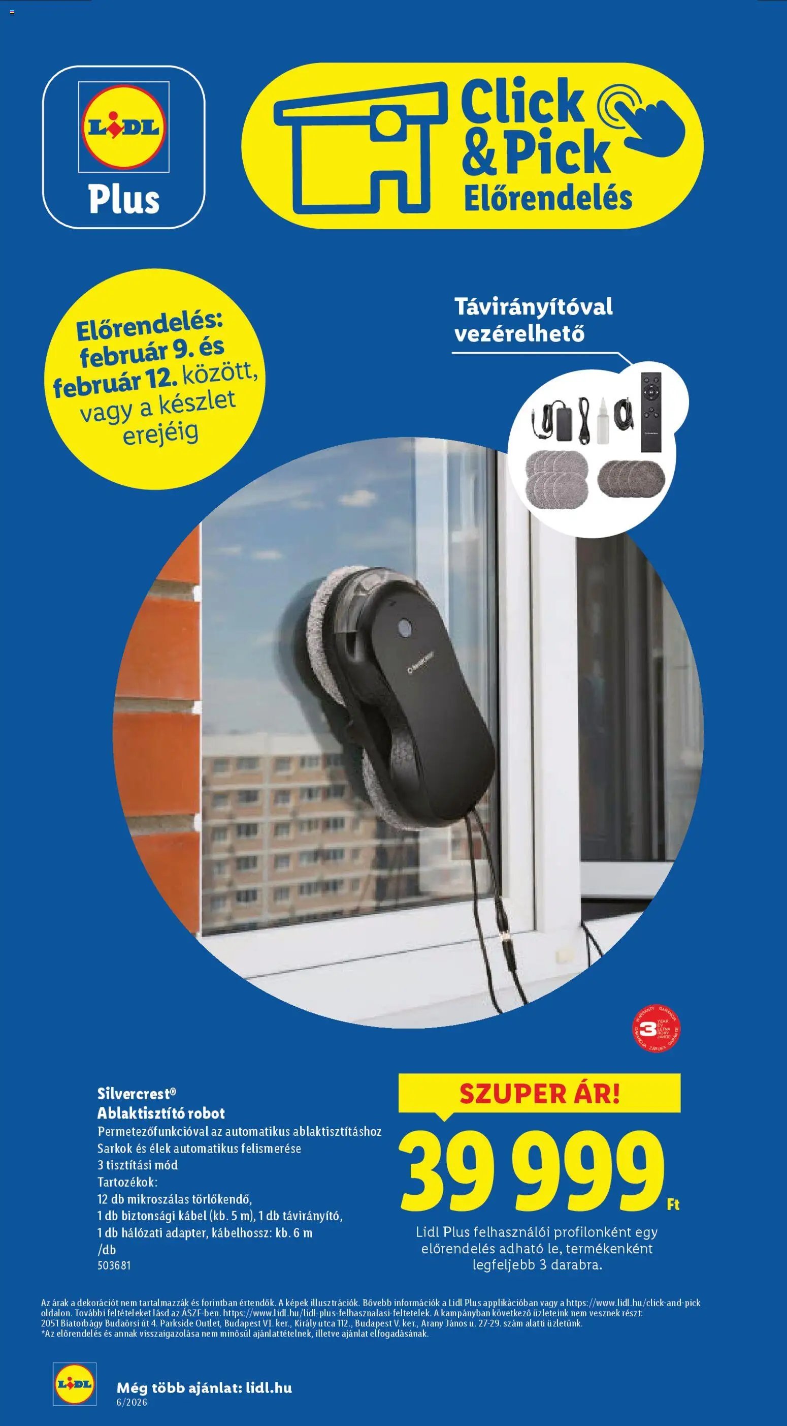 Lidl újság 2026.02.05. Akciós újság Lidl (2026-02-05 - 2026-02-11)