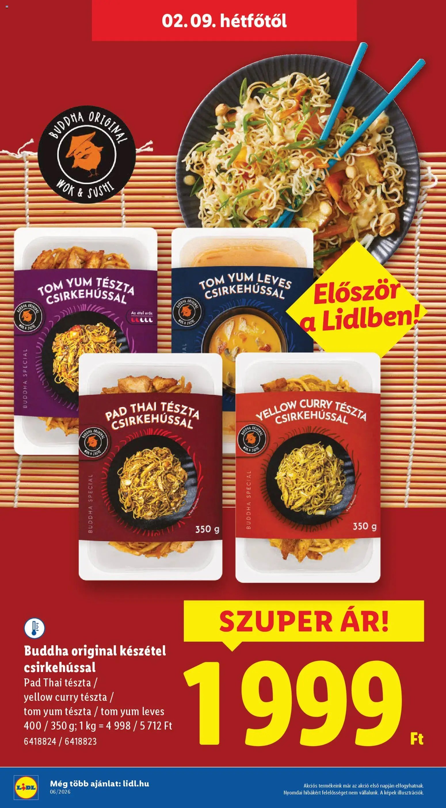 Lidl újság 2026.02.05. Akciós újság Lidl (2026-02-05 - 2026-02-11)