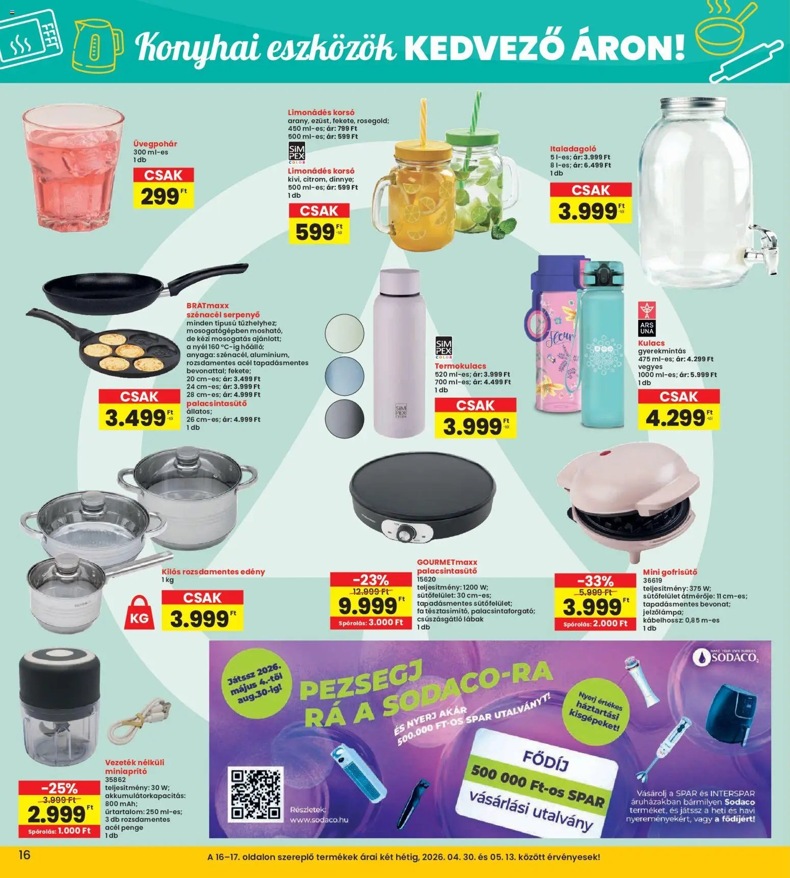 Interspar újság 2026.04.30. Interspar akciós újság (2026-04-30 - 2026-05-06)