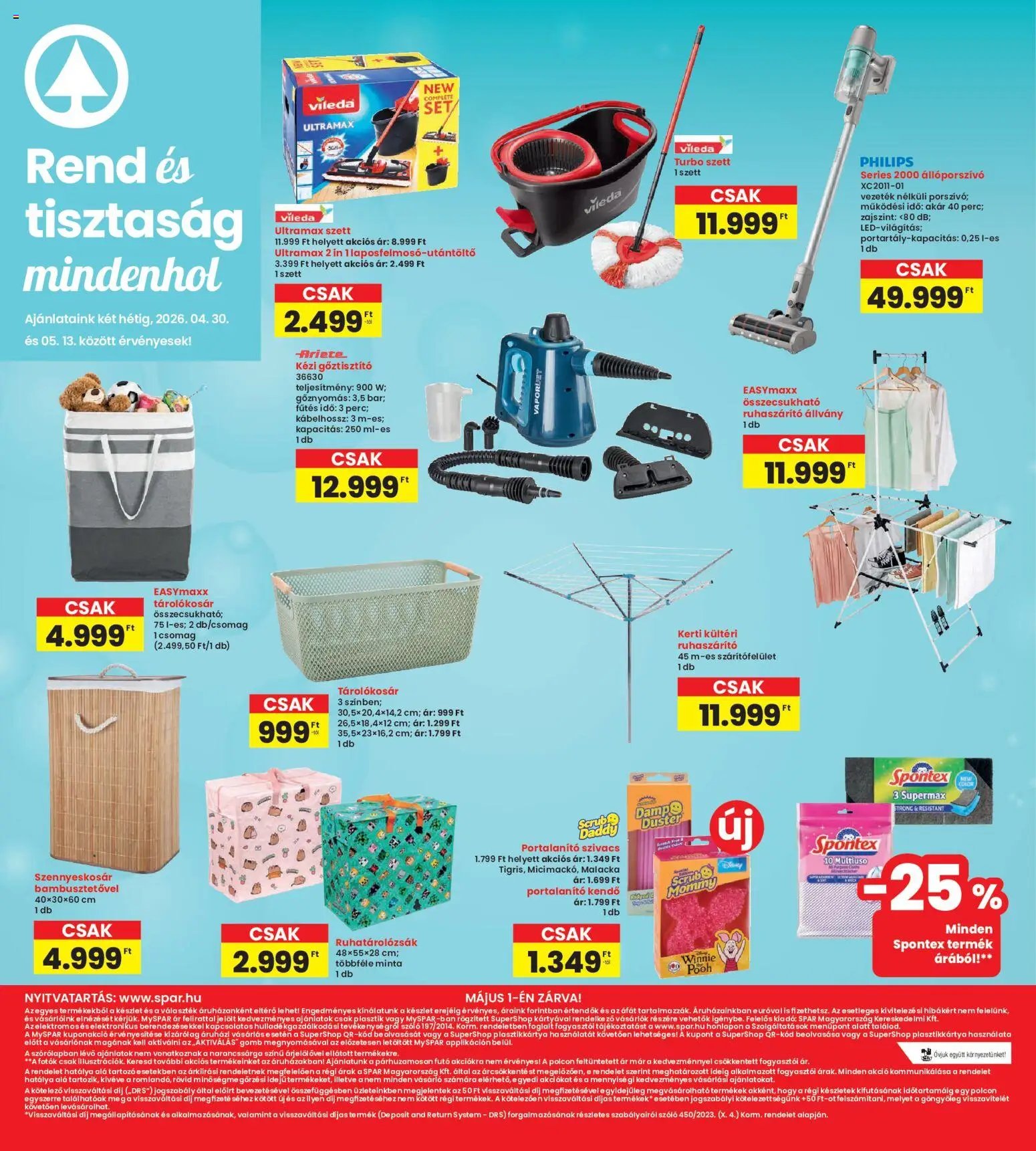 Interspar újság 2026.04.30. Interspar akciós újság (2026-04-30 - 2026-05-06)