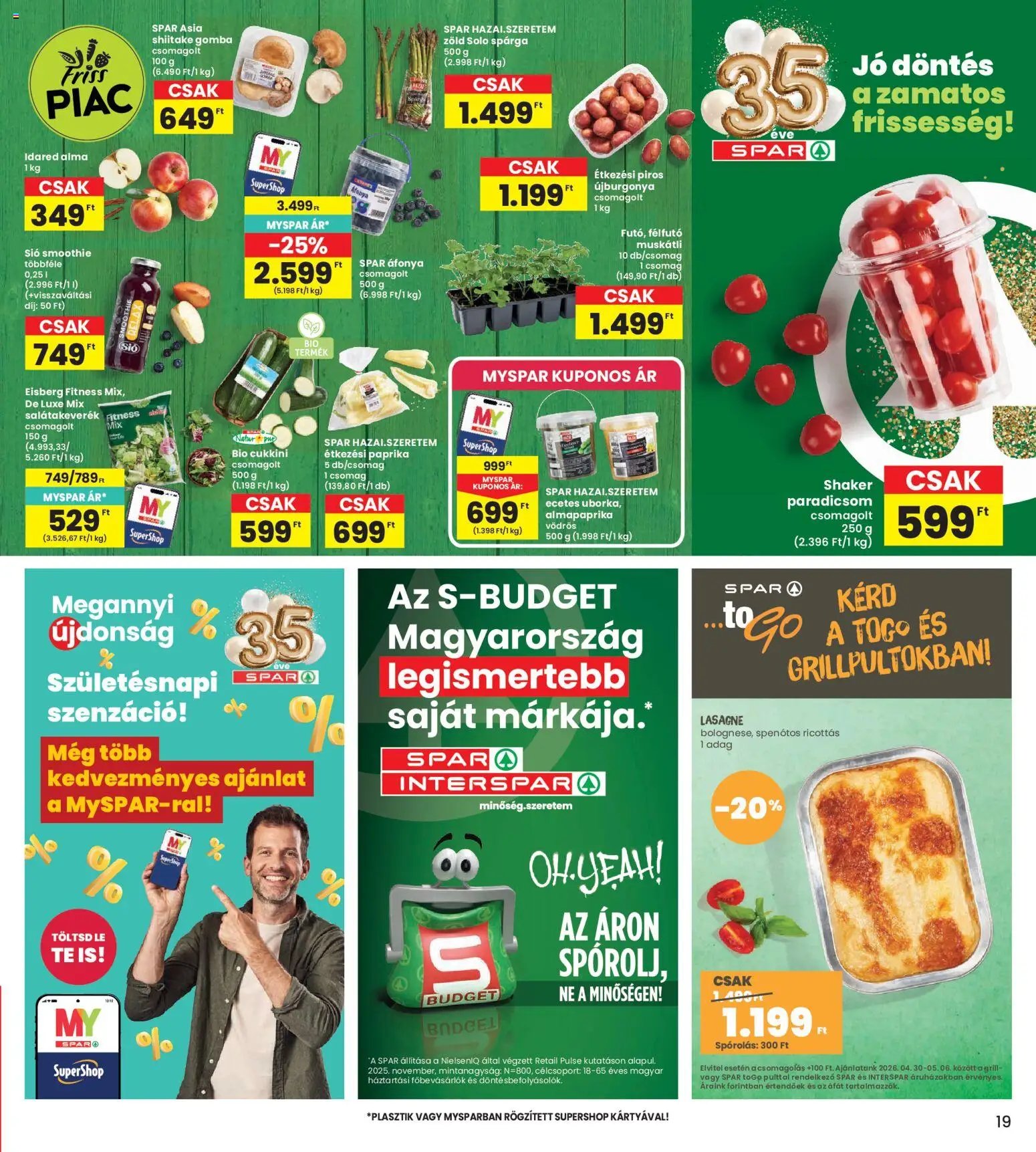 Interspar újság 2026.04.30. Interspar akciós újság (2026-04-30 - 2026-05-06)