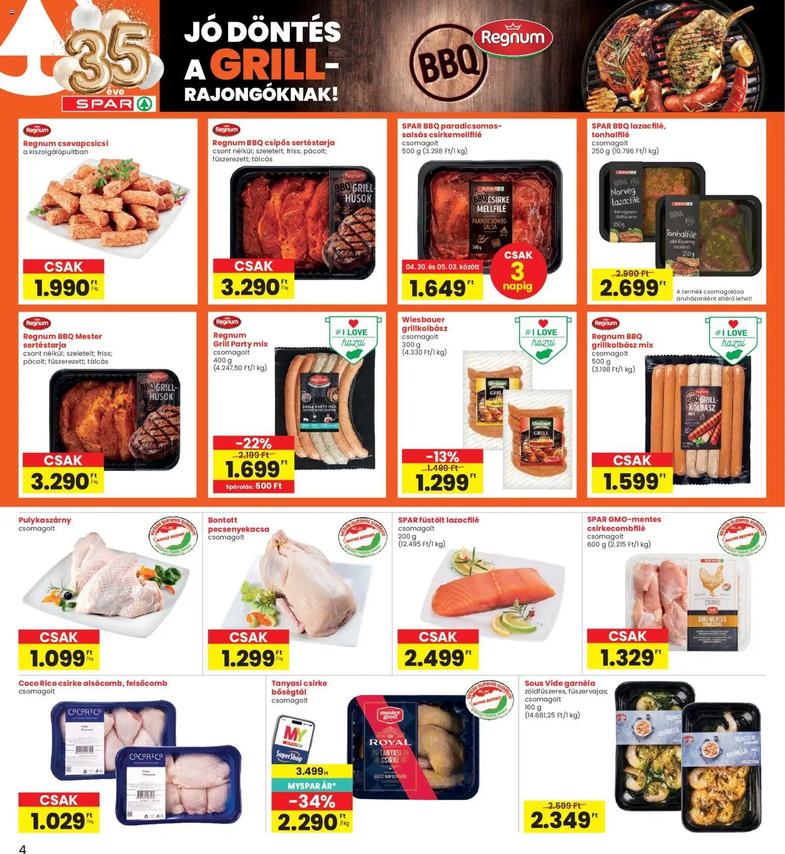 Interspar újság 2026.04.30. Interspar akciós újság (2026-04-30 - 2026-05-06)