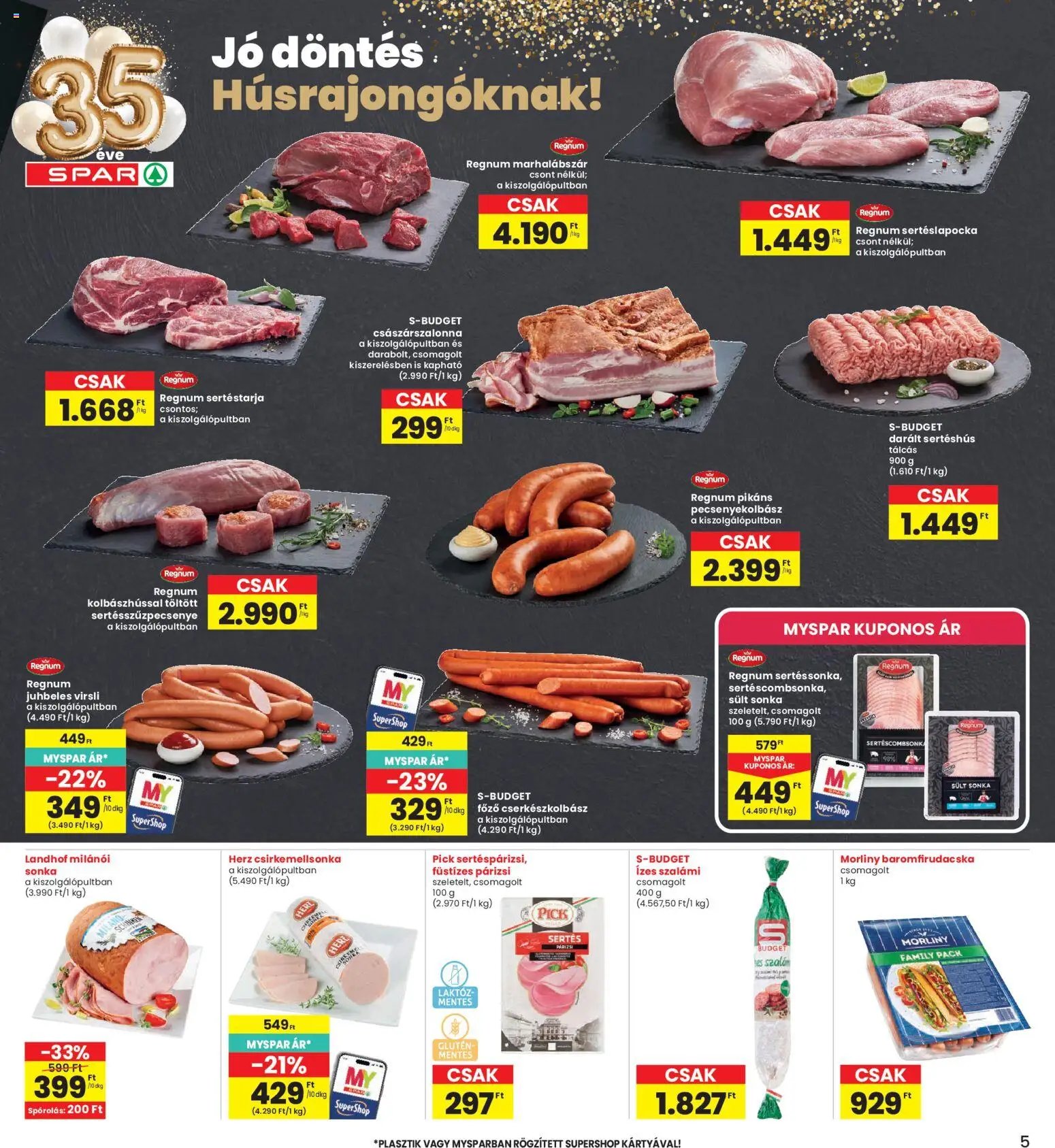 Interspar újság 2026.04.30. Interspar akciós újság (2026-04-30 - 2026-05-06)