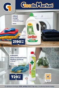 Goods Market akciós újság 2026.10.08. - lapozható formában szórólap ✳️