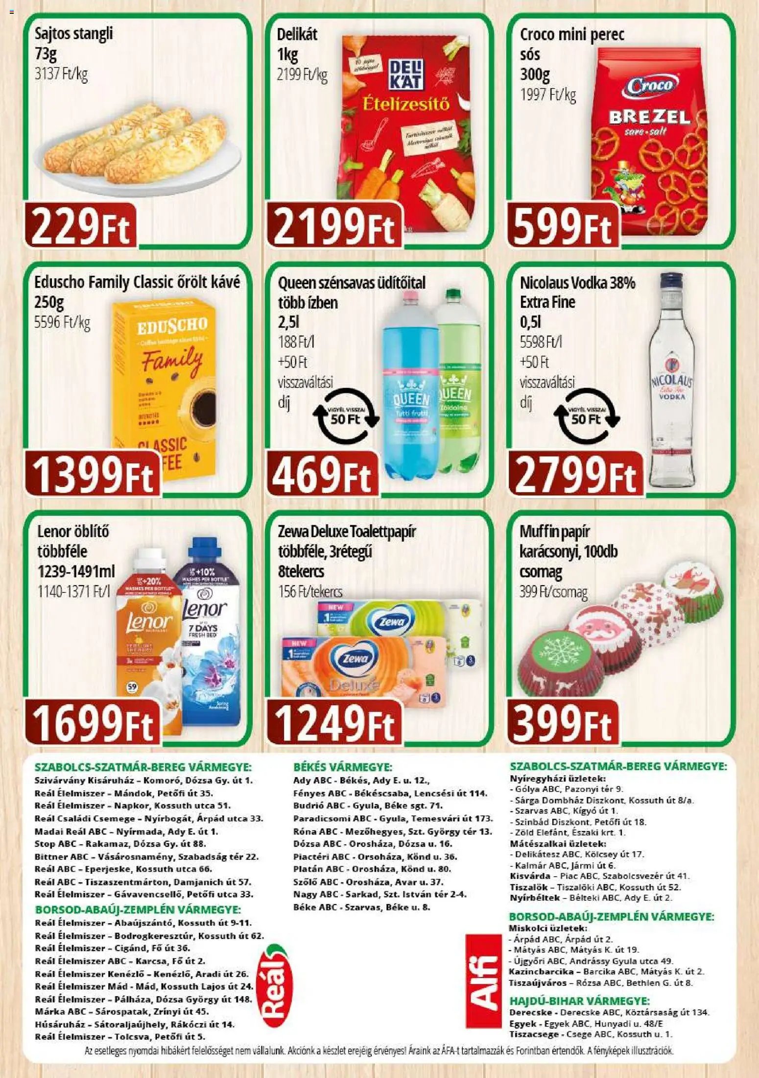 Reál újság 2025.12.11. Bevásárló hétvége - Kelet Magyarország (2025-12-11 - 2025-12-14)