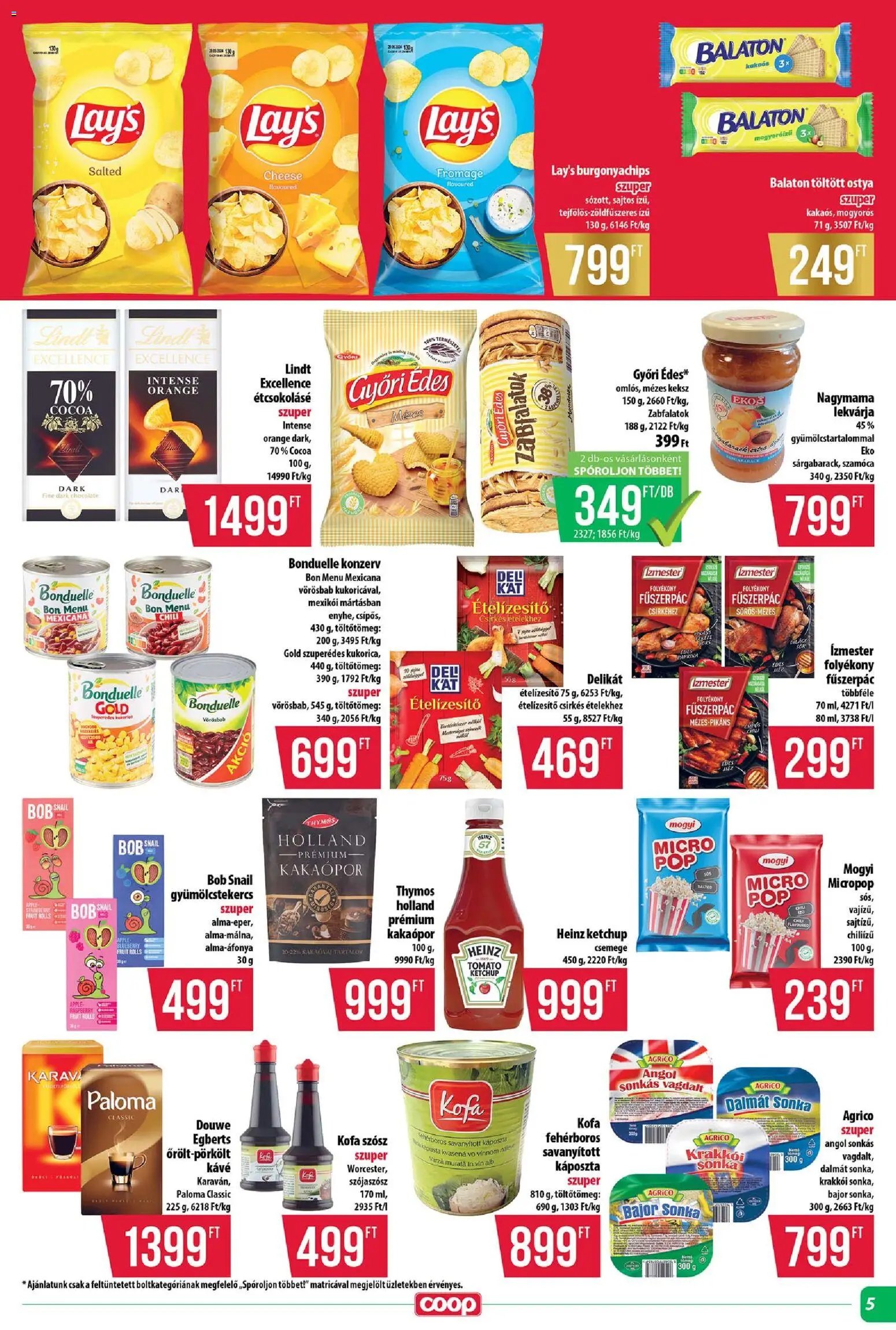 COOP újság 2026.05.21. COOP - Abc & Szuper / Tisza (2026-05-21 - 2026-05-27)