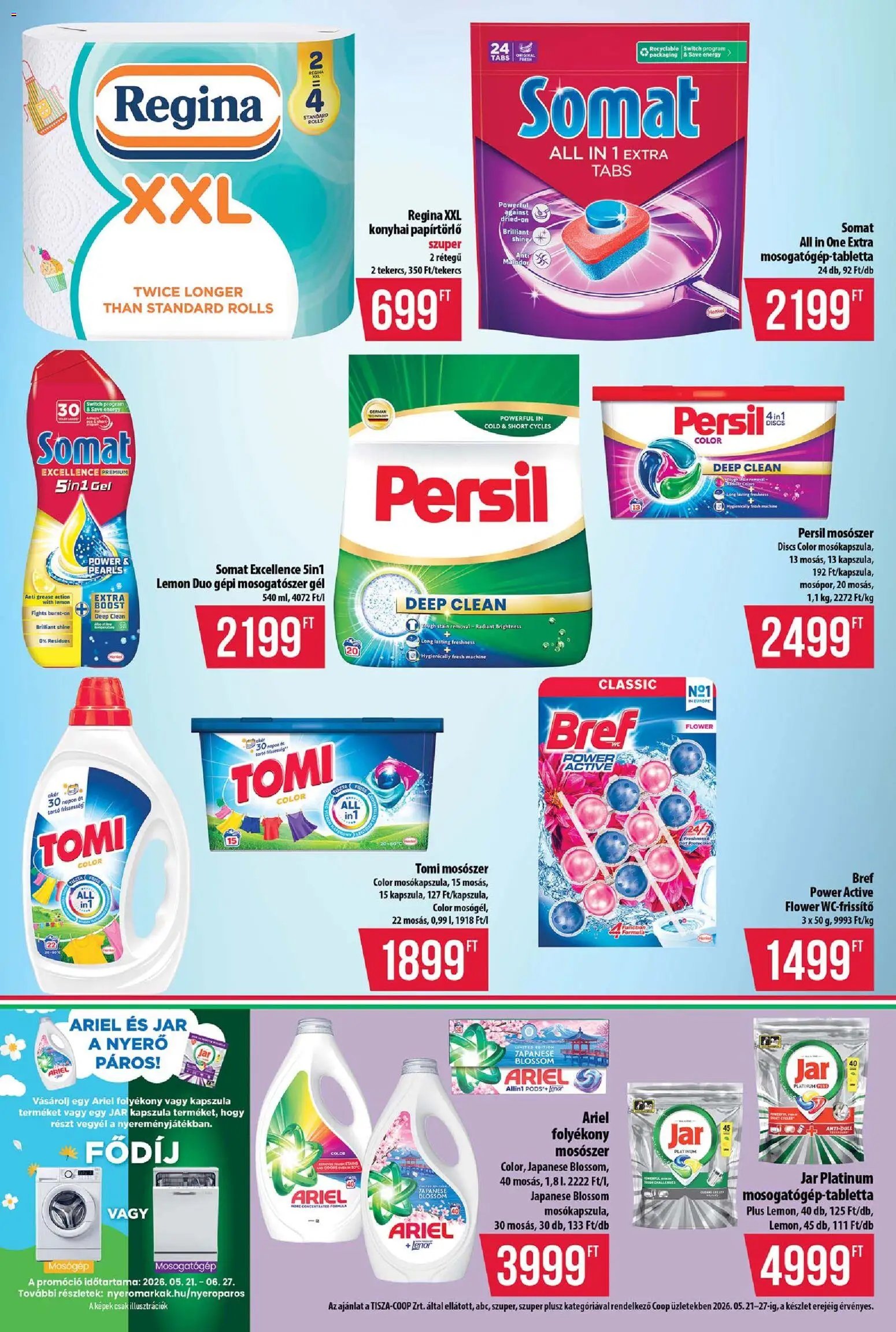 COOP újság 2026.05.21. COOP - Abc & Szuper / Tisza (2026-05-21 - 2026-05-27)