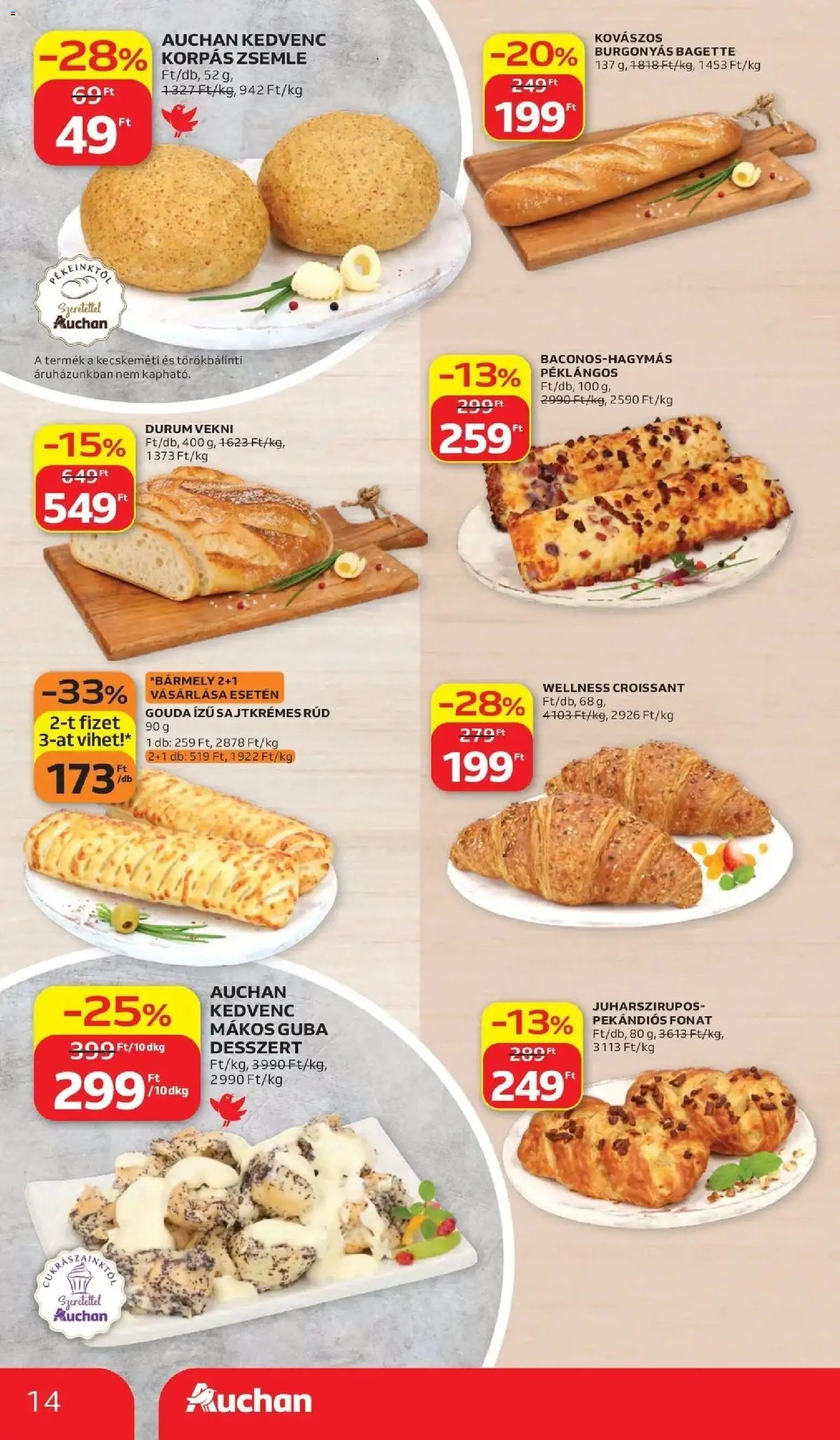 Auchan akciós újság Szolnok 2026.10.15. - lapozható formában szórólap ✳️