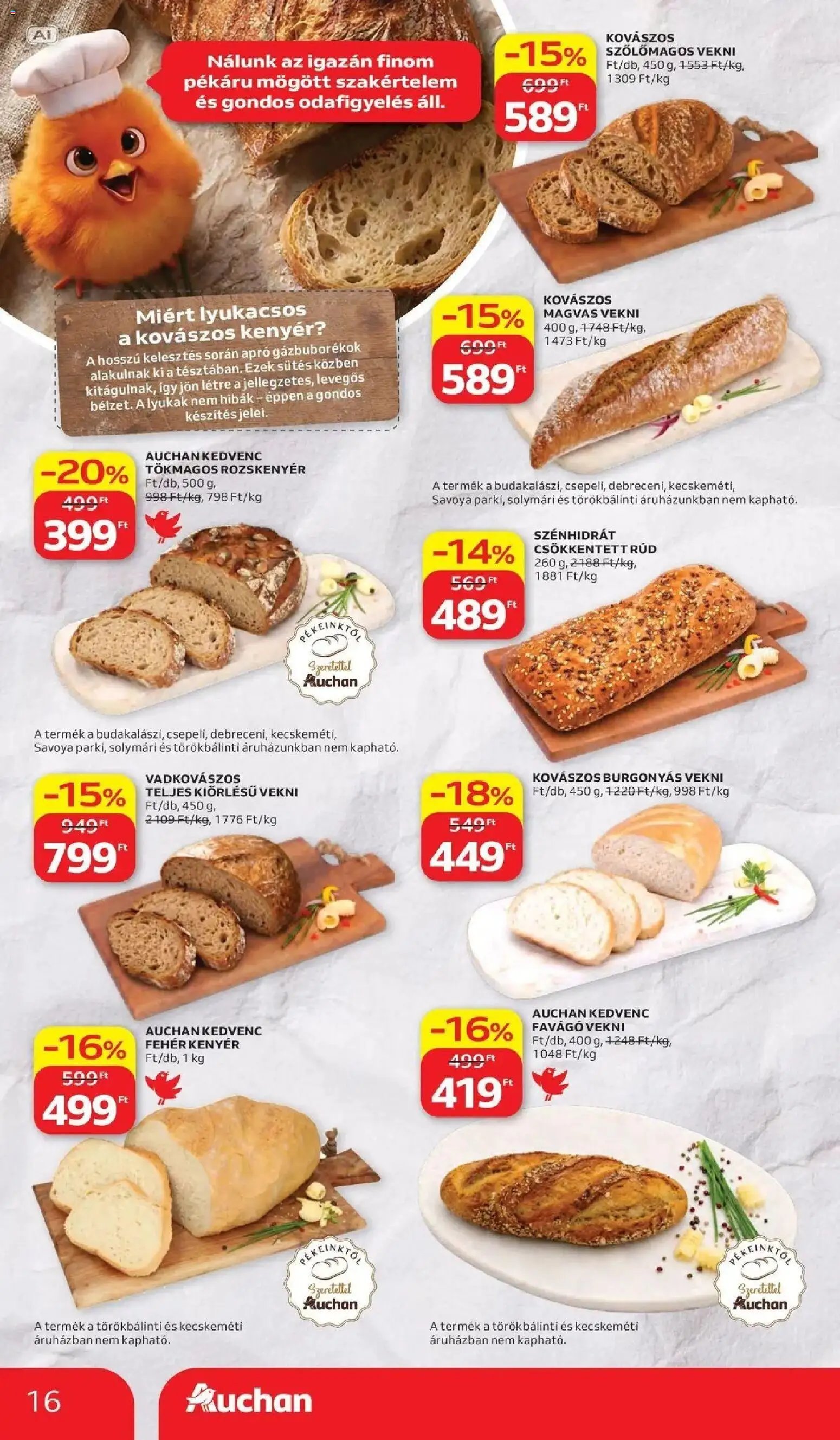 Auchan akciós újság Szolnok 2026.10.15. - lapozható formában szórólap ✳️