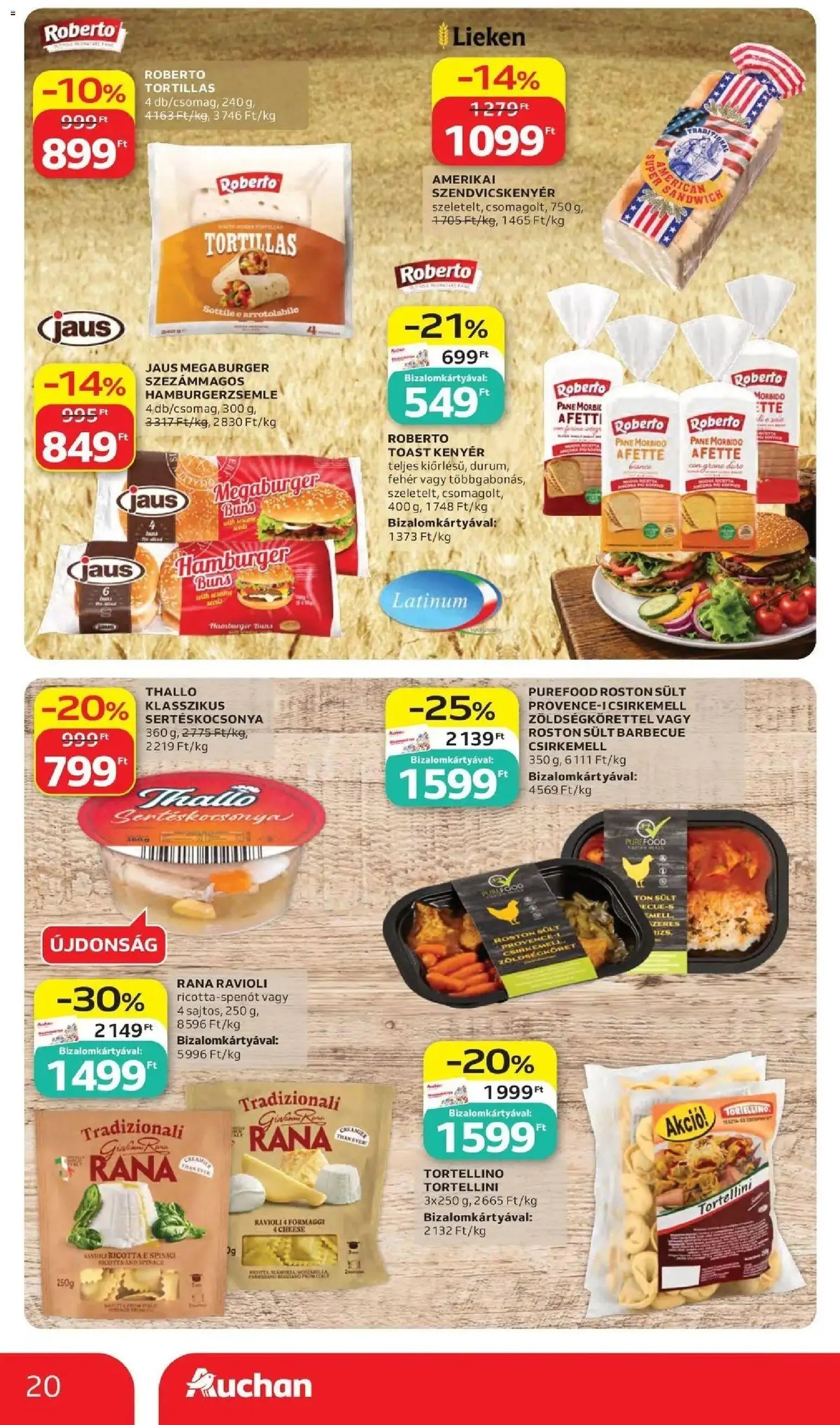 Auchan akciós újság Szolnok 2026.10.15. - lapozható formában szórólap ✳️