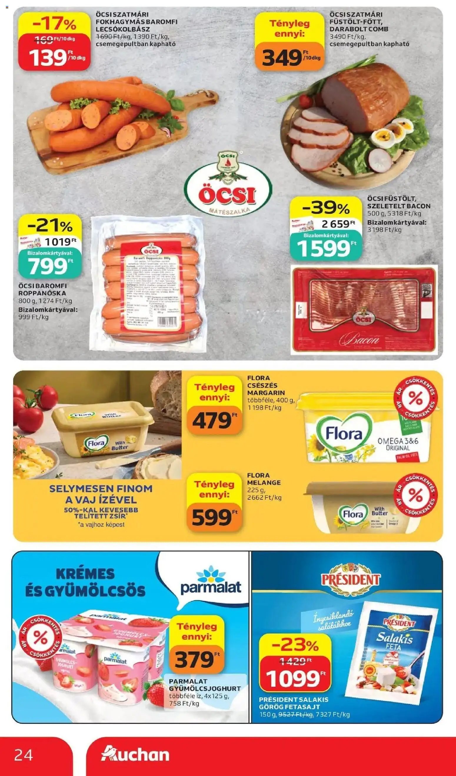 Auchan akciós újság Szolnok 2026.10.15. - lapozható formában szórólap ✳️