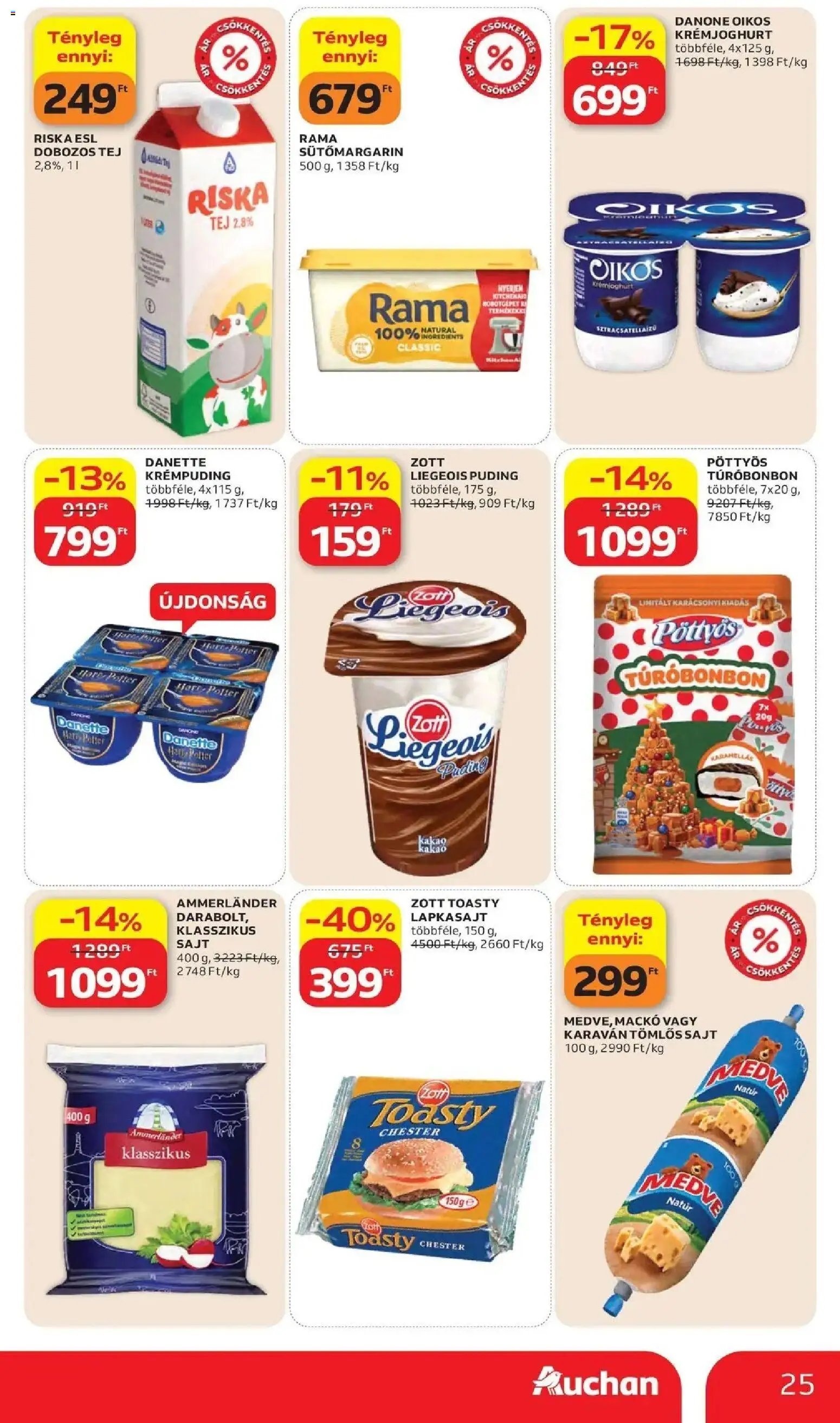 Auchan akciós újság Szolnok 2026.10.15. - lapozható formában szórólap ✳️