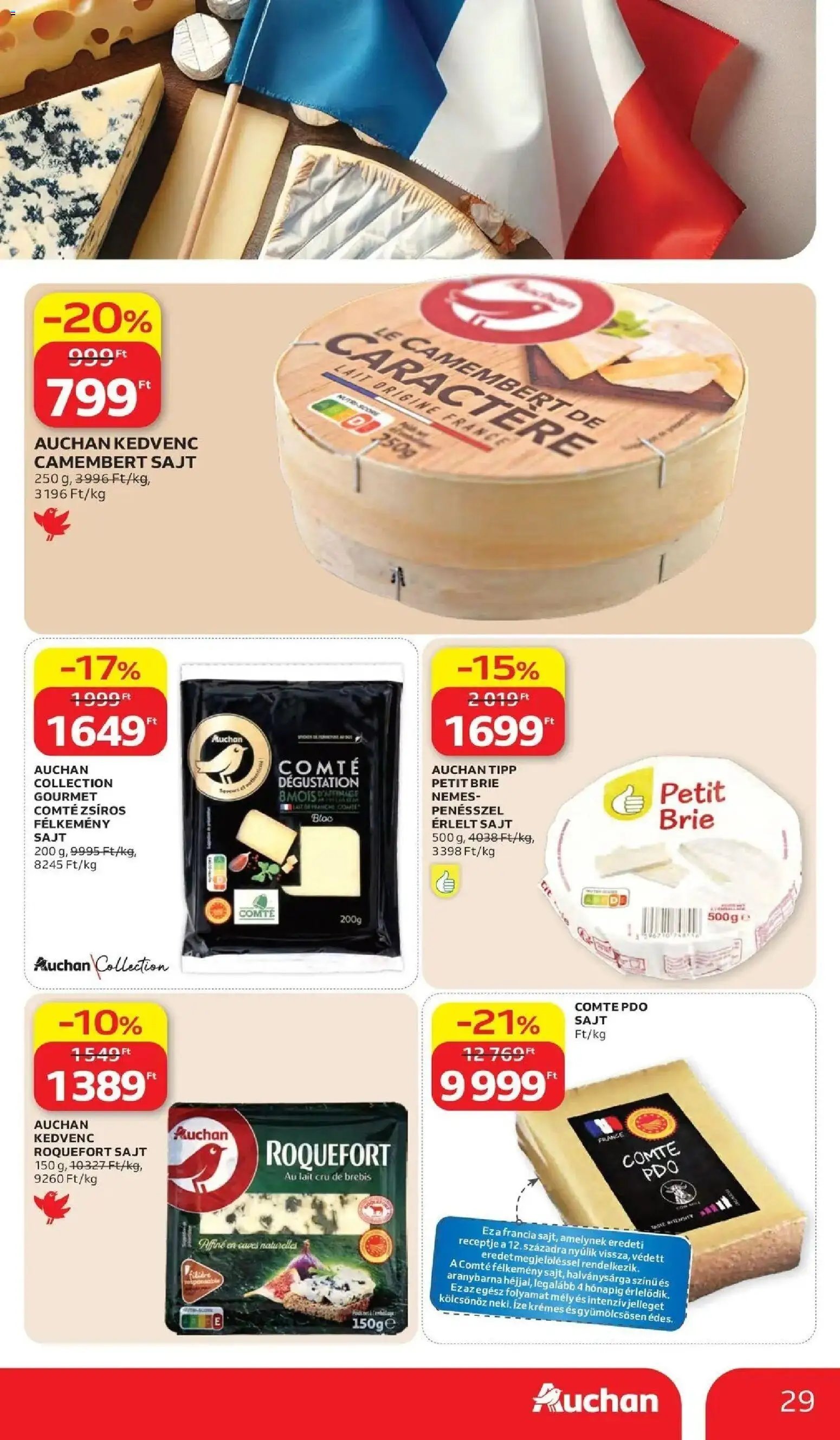 Auchan akciós újság Szolnok 2026.10.15. - lapozható formában szórólap ✳️