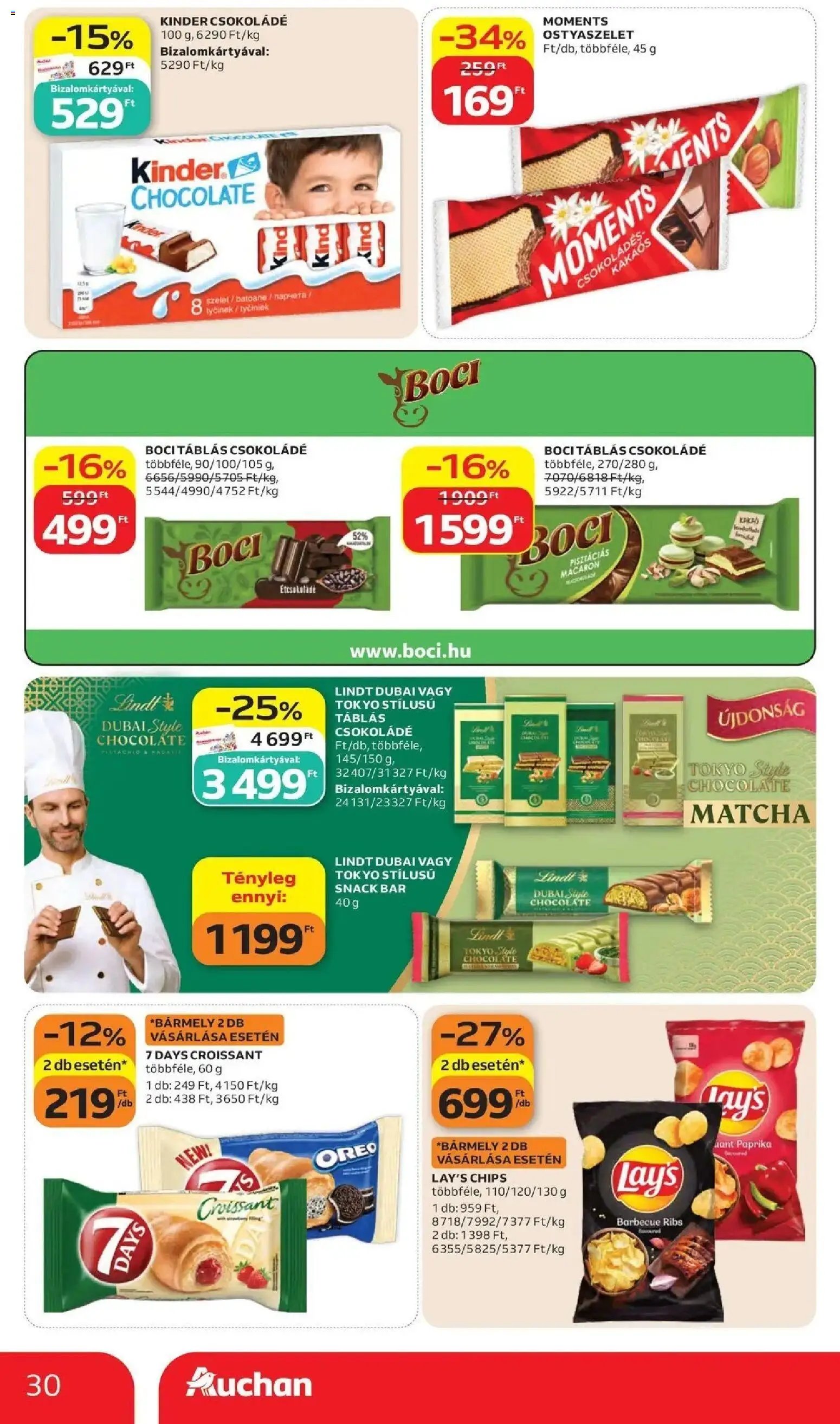 Auchan akciós újság Szolnok 2026.10.15. - lapozható formában szórólap ✳️