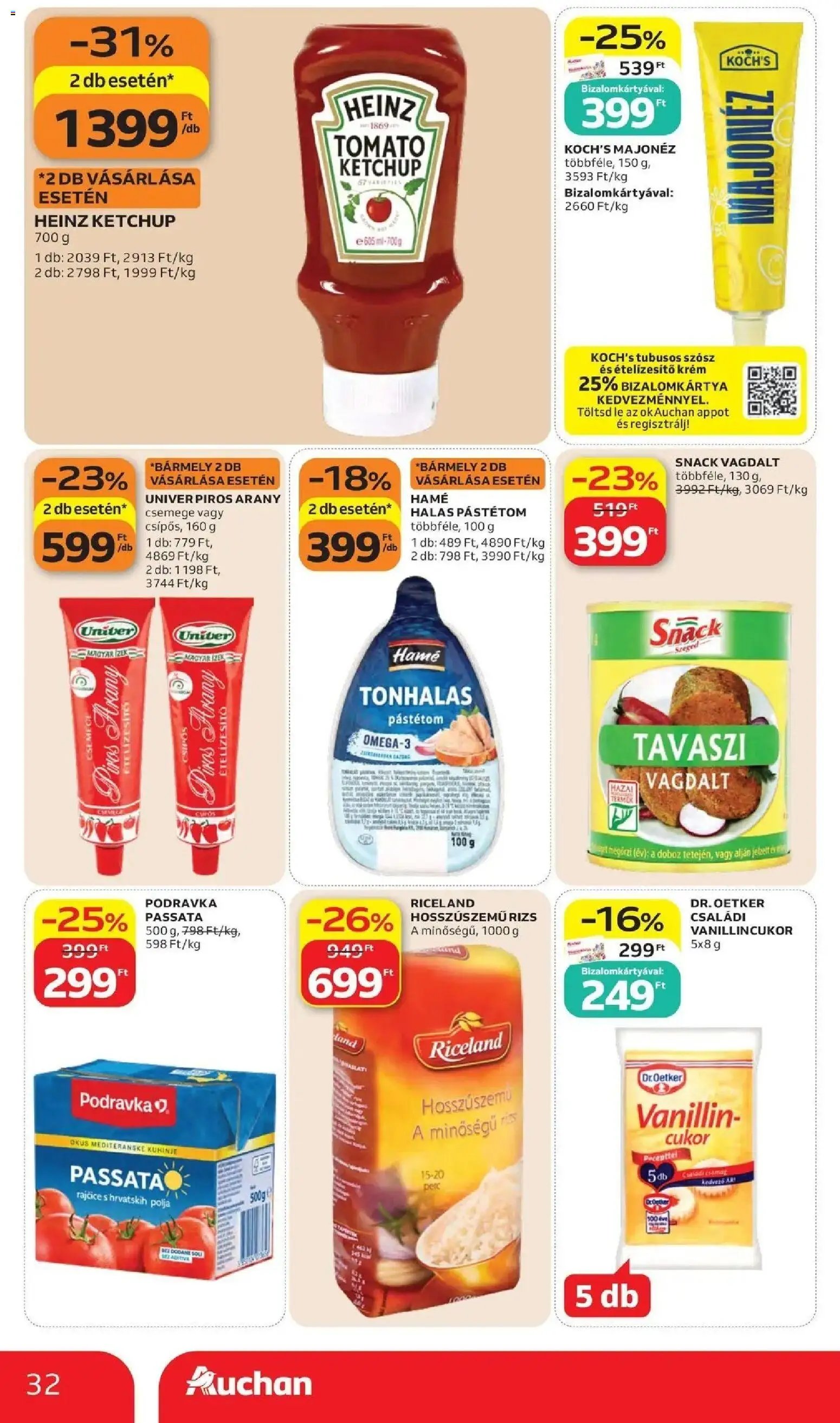 Auchan akciós újság Szolnok 2026.10.15. - lapozható formában szórólap ✳️