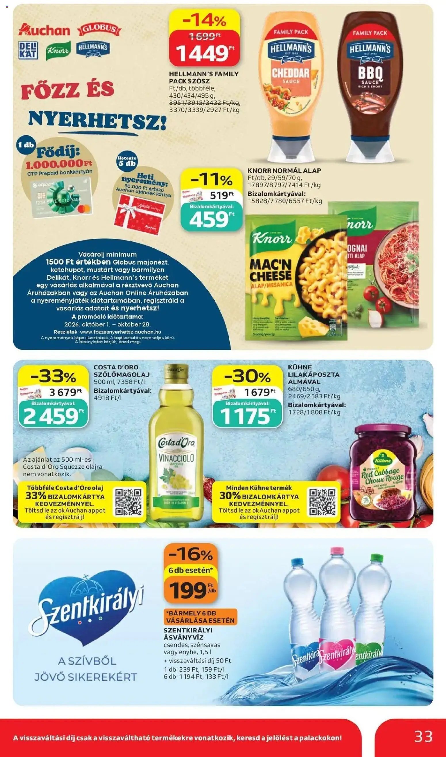Auchan akciós újság Szolnok 2026.10.15. - lapozható formában szórólap ✳️