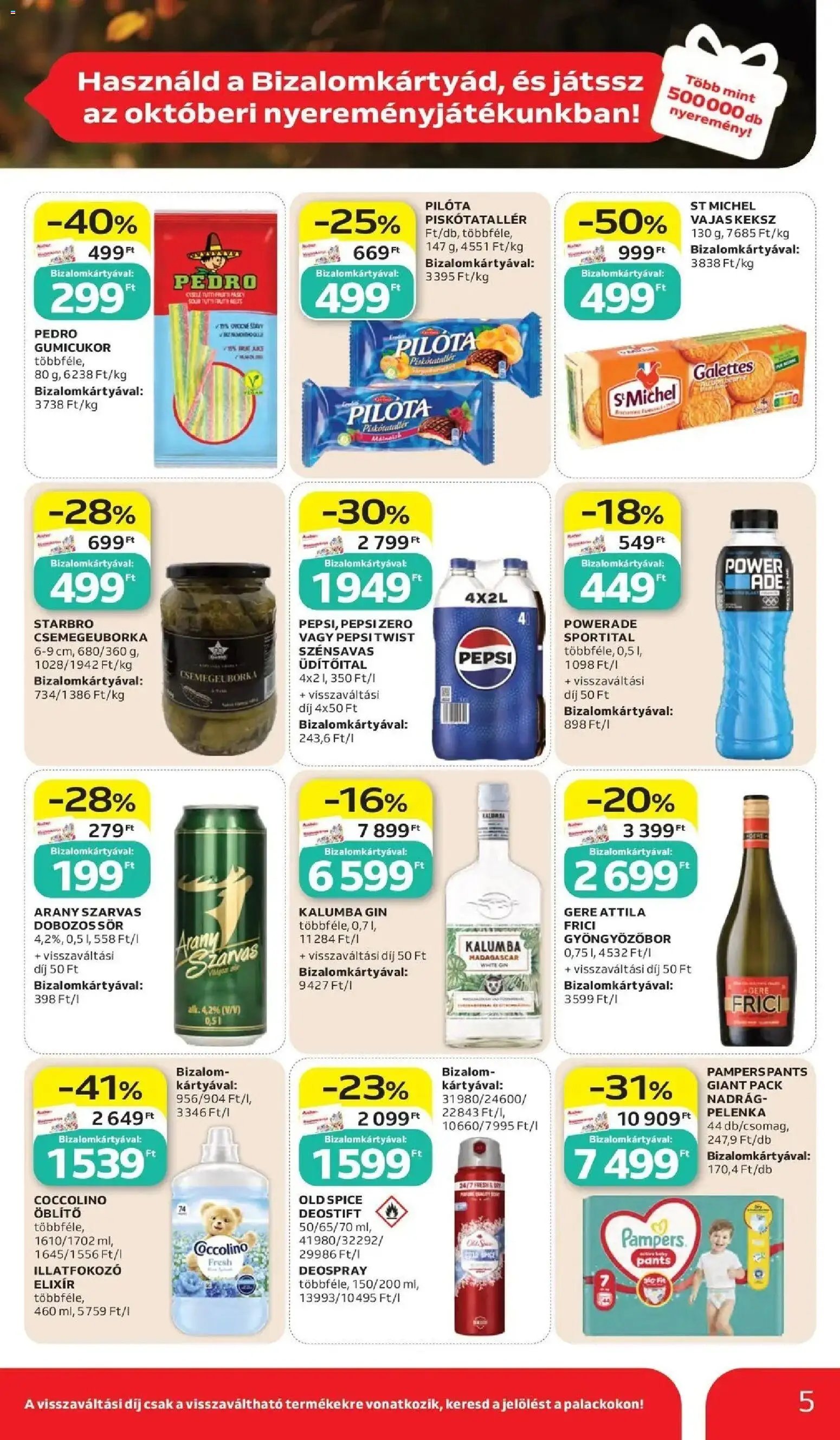Auchan akciós újság Szolnok 2026.10.15. - lapozható formában szórólap ✳️
