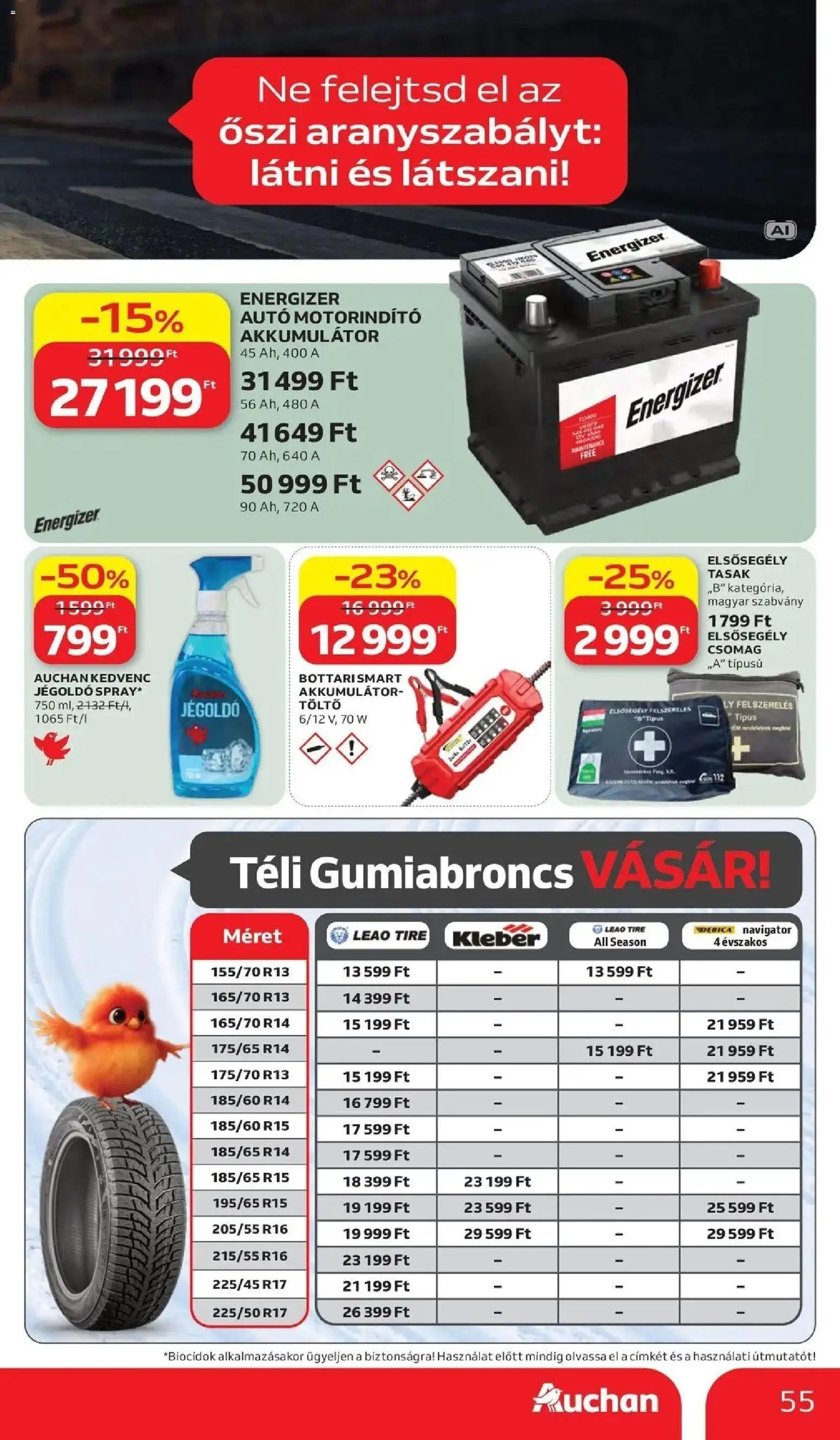 Auchan akciós újság Szolnok 2026.10.15. - lapozható formában szórólap ✳️