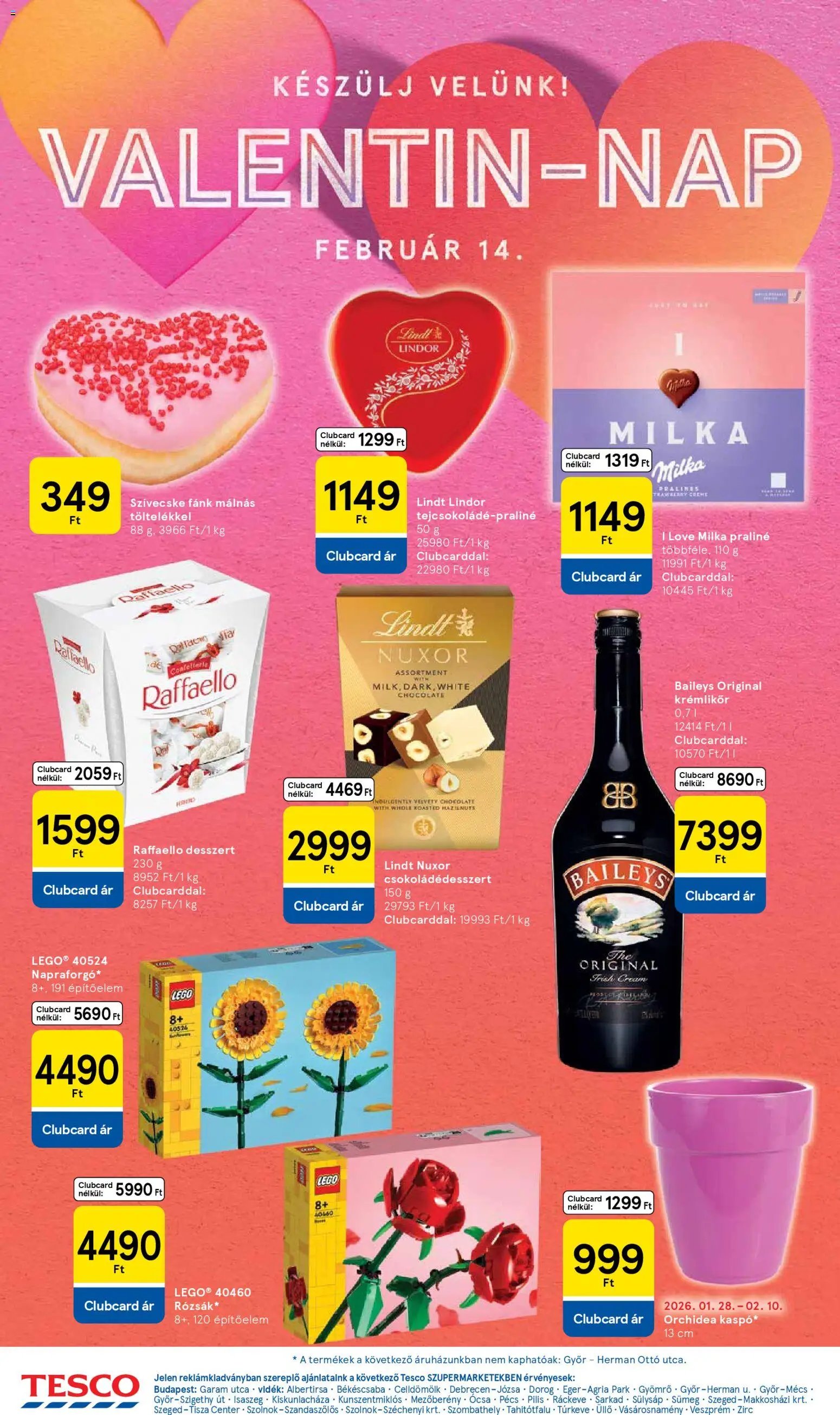 Tesco újság 2026.02.05. Szupermarket akciós újság (2026-02-05 - 2026-02-11)